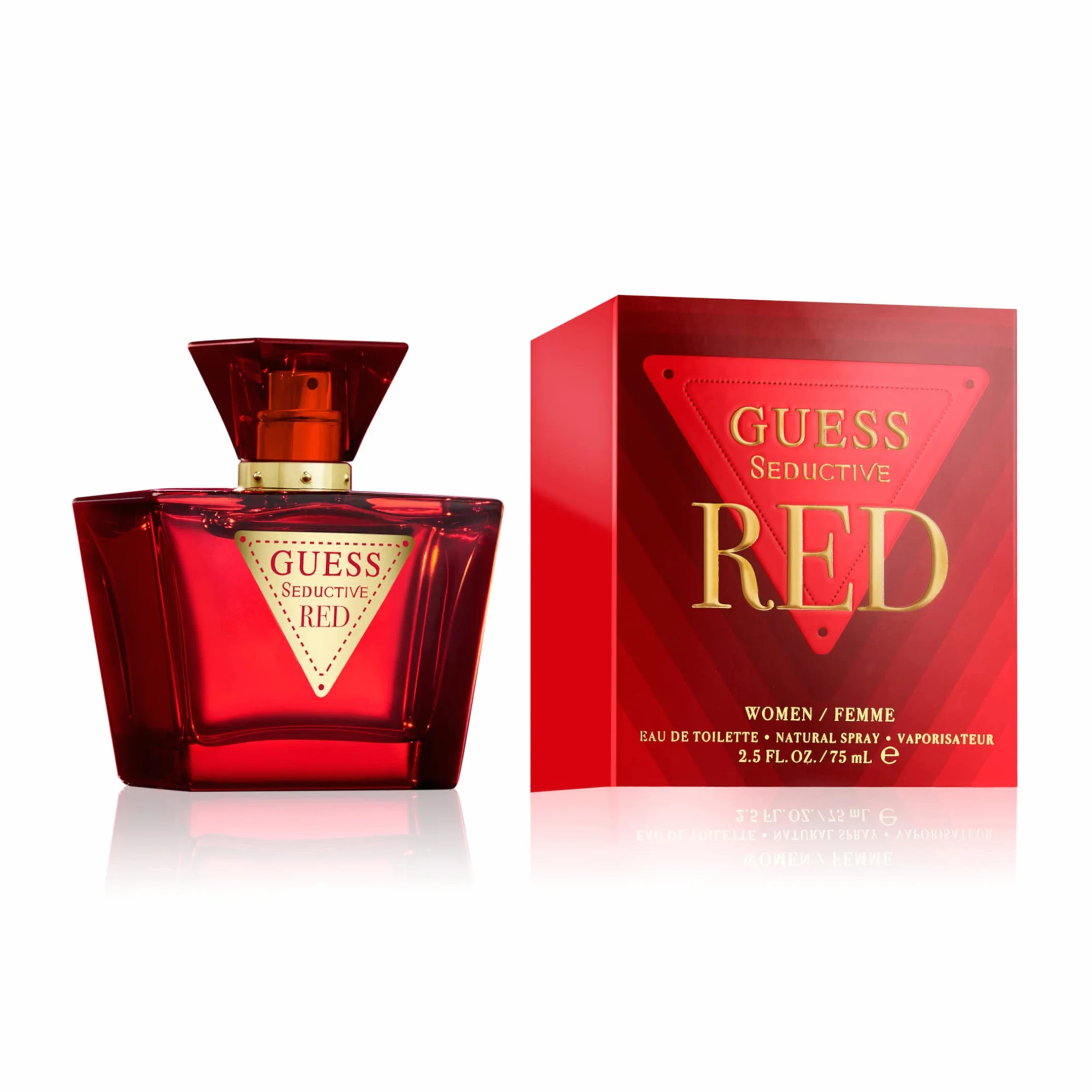 GUESS Seductive Red, woda toaletowa dla kobiet, aromatyczny zapach, długotrwały zmysłowy zapach