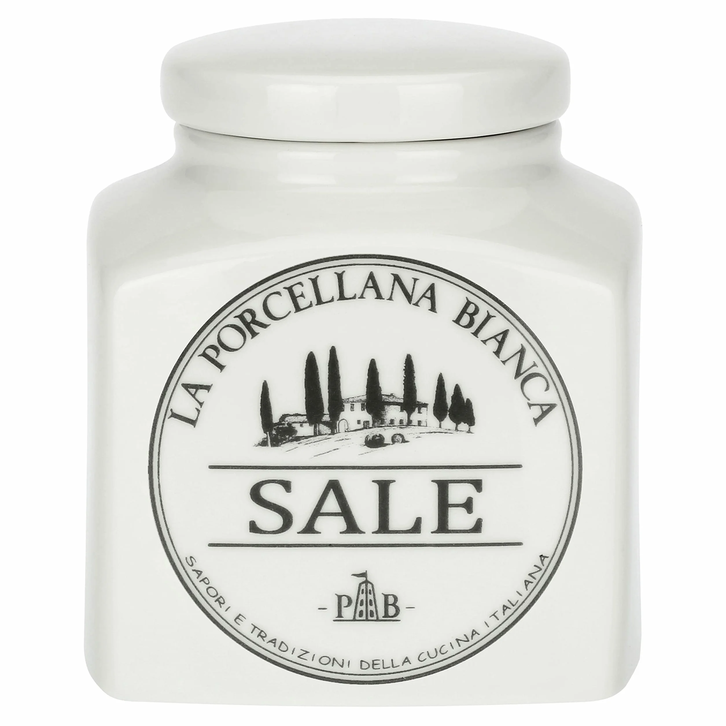Porcellana Conserva porcelanowy pojemnik na sól 480 ml pudełko prezentowe