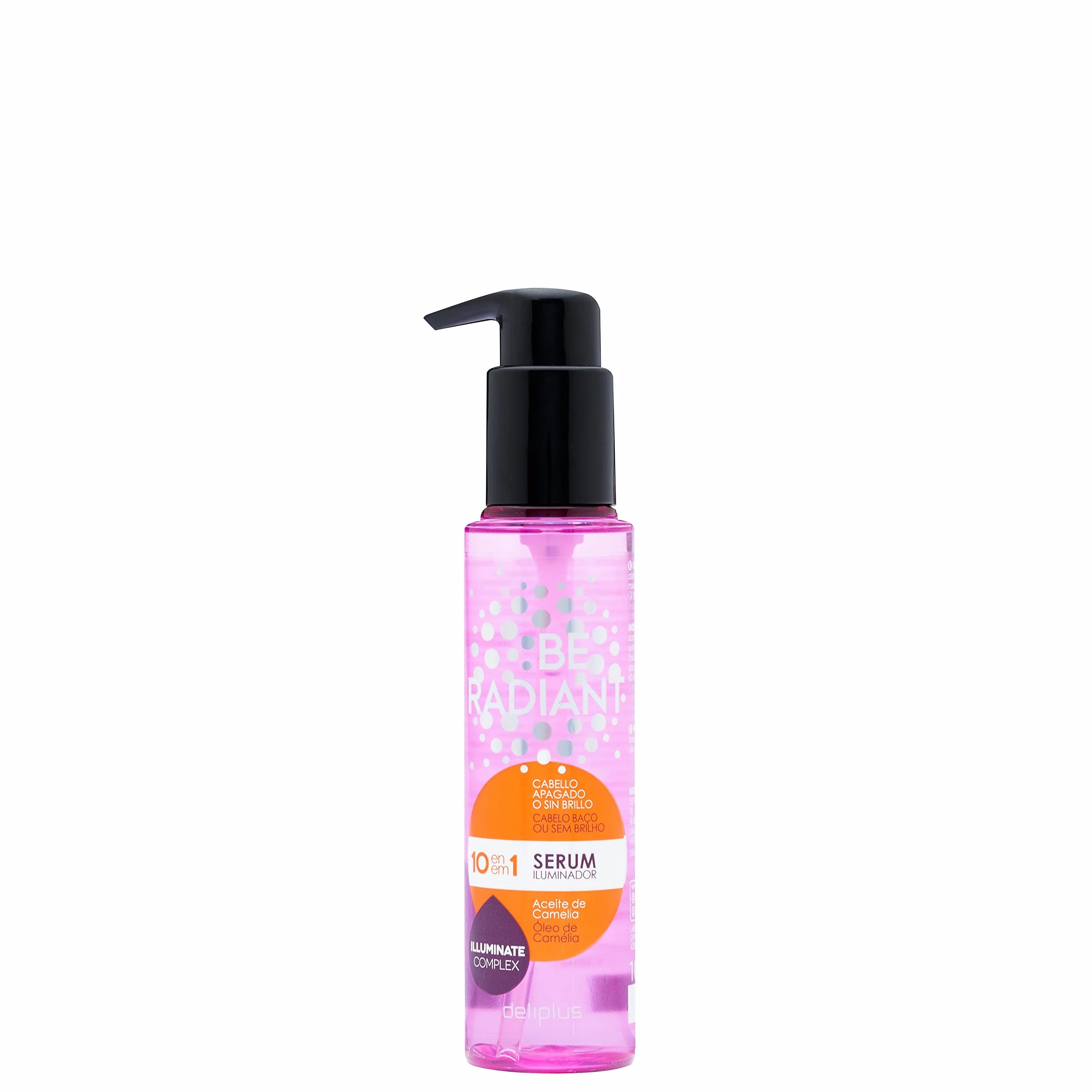 Serum Be Radiant 10 korzyści w 1 Deliplus do matowych włosów z olejkiem kameliowym [100 ml]