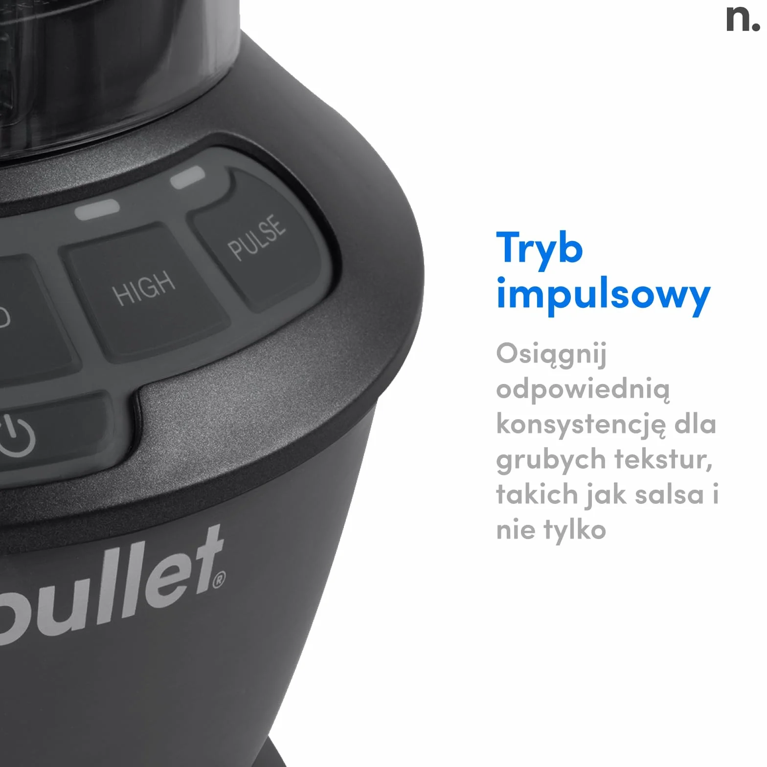 Nutribullet NBF-28500-1007DG Mikser 1000 W 1,6 L Ciemnoszary
