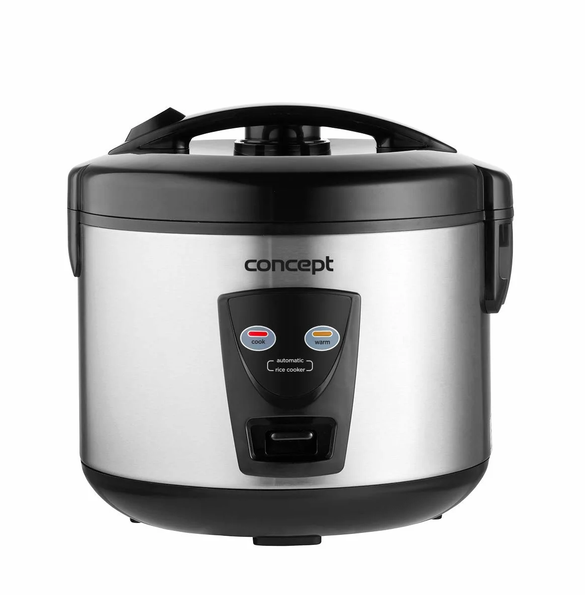 CONCEPT Hausgeräte Concept RE2020 szybkowar do ryżu 2 w 1 z funkcją WARM, pojemność: 1,5 l, stal nierdzewna, 1,5 l