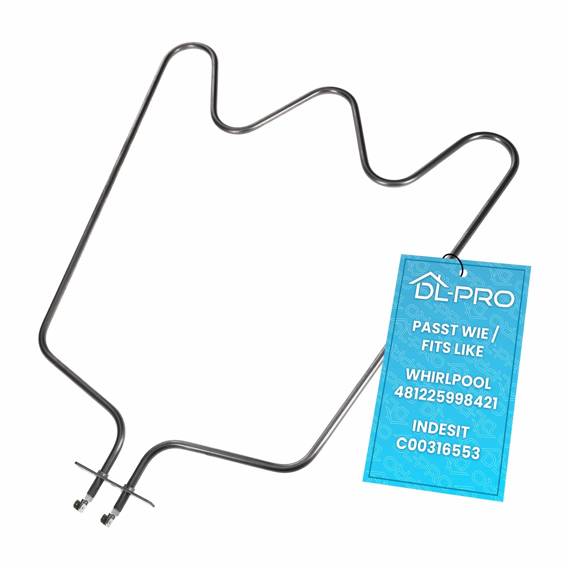 Element grzejny grzałka dolna 1150 W 230 V do Bauknecht Whirlpool Ignis 481225998421 do piekarnika