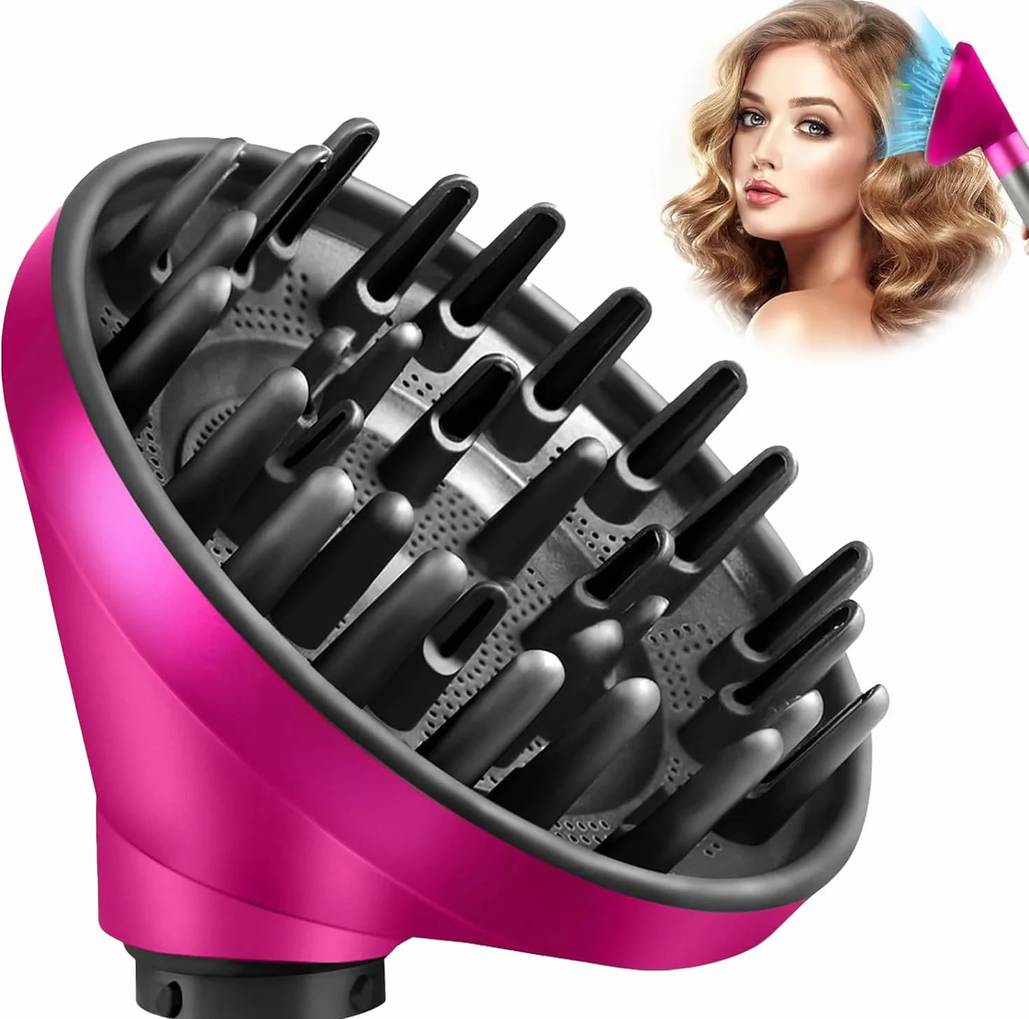 Dyfuzor do Dyson do Airwrap HS05 HS03 HS01 ulepszona nasadka dyszy lokówki przekształcająca stylizator w suszarkę do włosów
