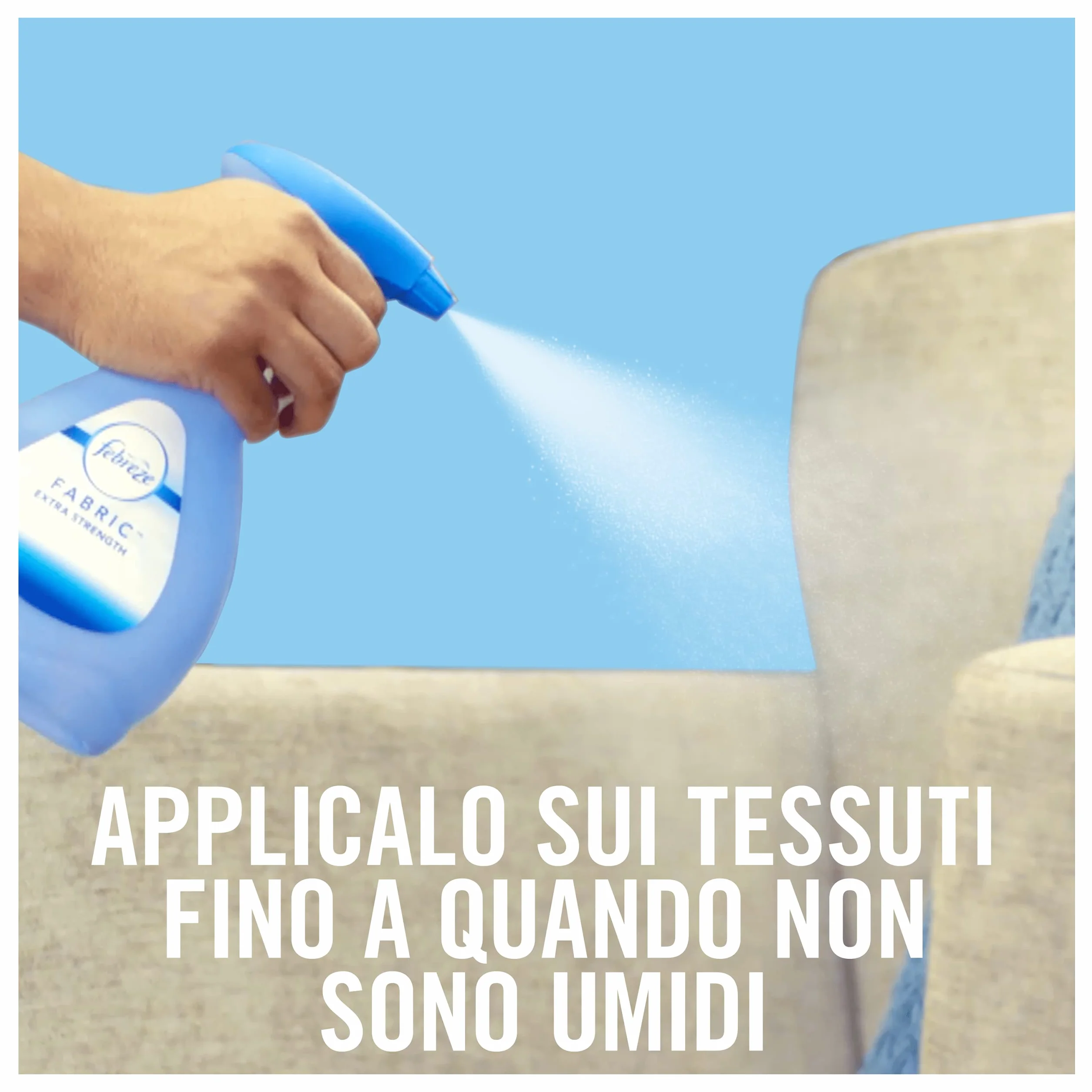 Febreze Spray odświeżacz powietrza 8 x 500 ml Maxi format eliminuje silne zapachy