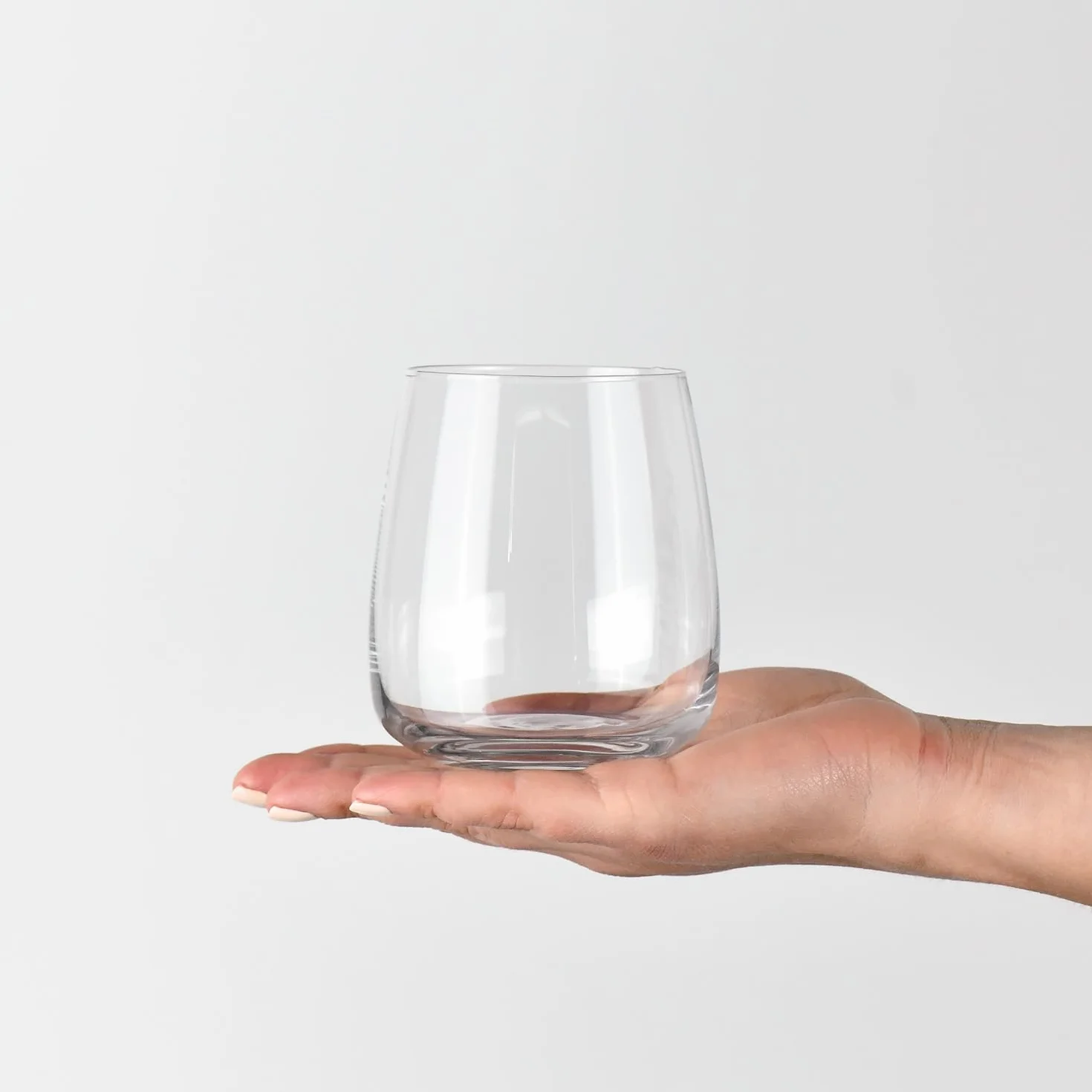 KROSNO Szklanki do Wody 470 ml Zestaw 6 szt Szkło Kryształowe Bezołowiowe Wysokie Zmywarka