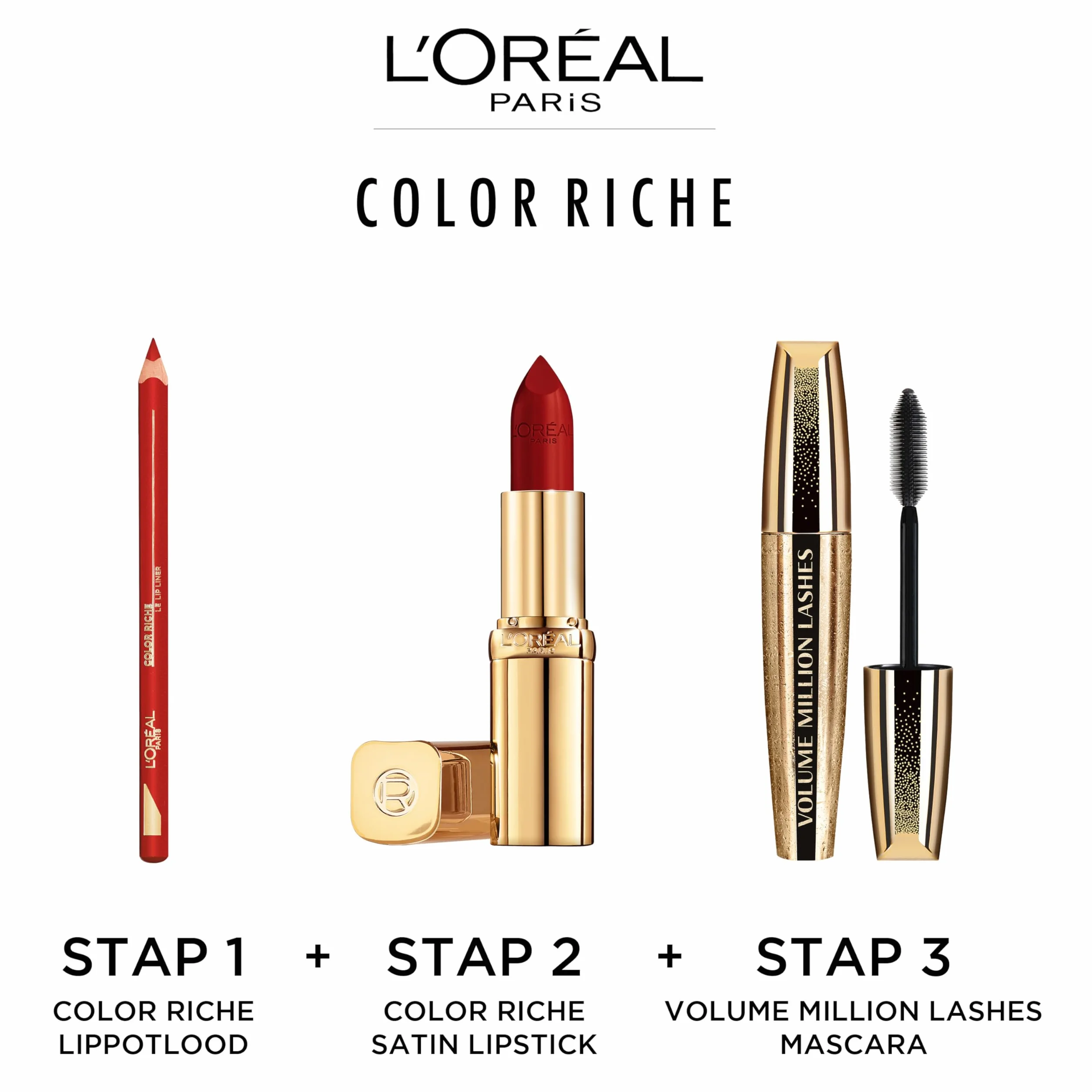 L'Oréal Paris Color Riche Satine Szminka, pomadka do ust, nawilżone, gładkie i idealnie aksamitne usta, 226 Rose Glace, 4,8 g