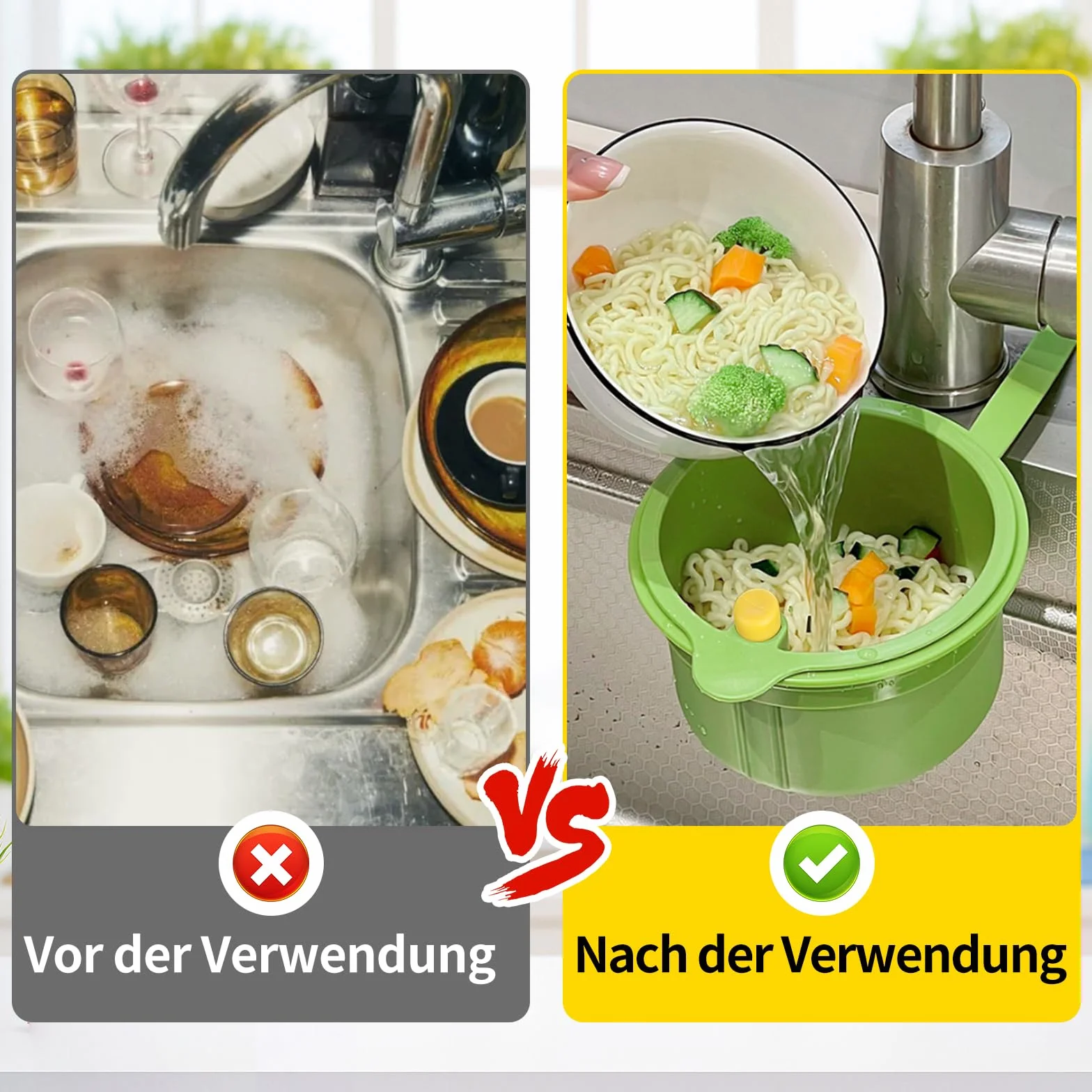 Sitko do zlewozmywaka z przyciskiem, wiszący kosz filtrujący do zlewu kuchennego