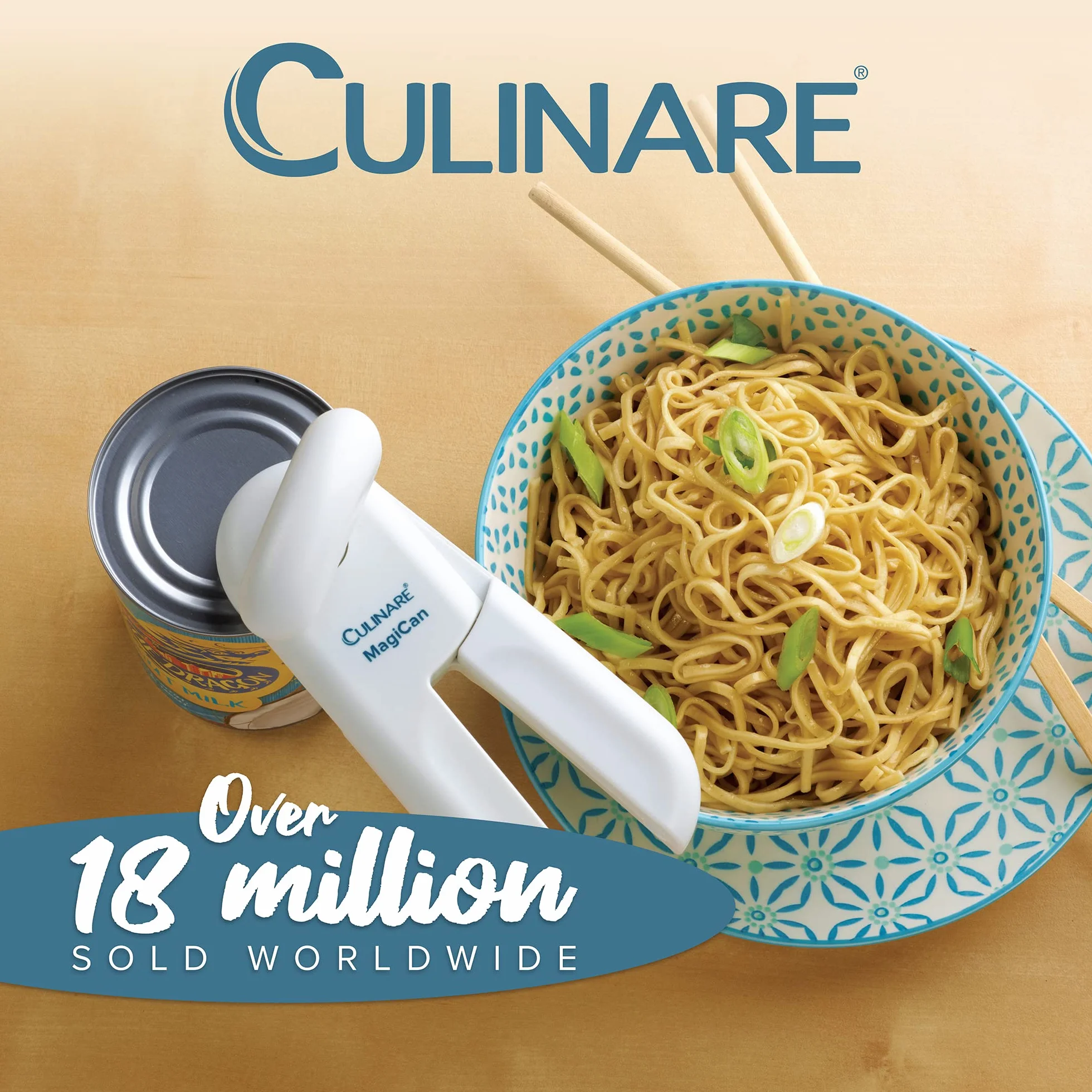 Culinare Magican Otwieracz do Puszek, Czarny