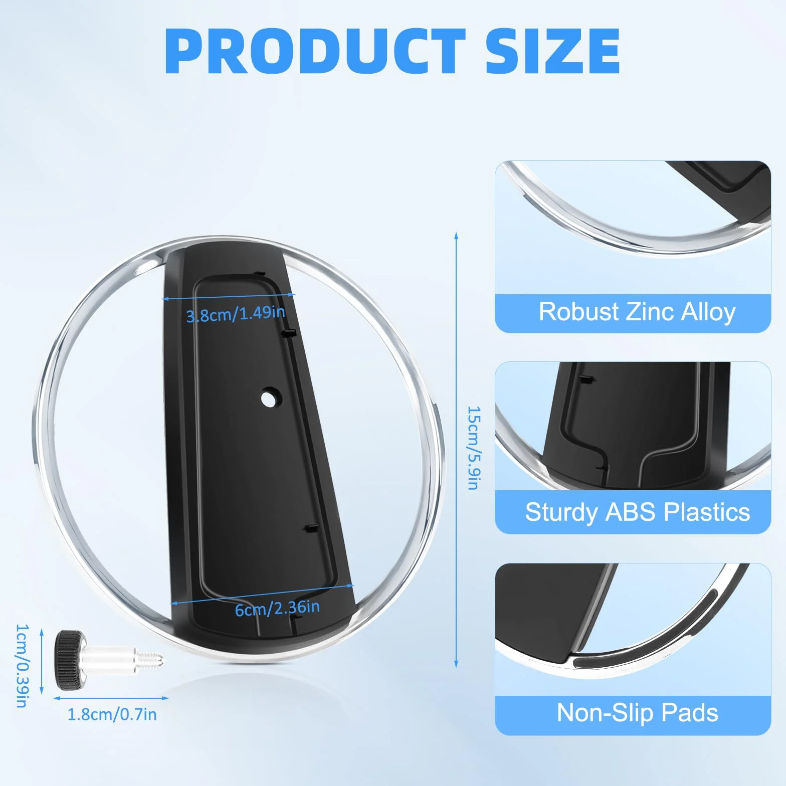 Sweetone Pionowa podstawa do konsoli PS5 Slim, pionowy stojak do konsoli PS5 Disc i Digital Edition, zapewnia stabilność, stojak na PS5, kompatybilny z akcesoriami PlayStation 5