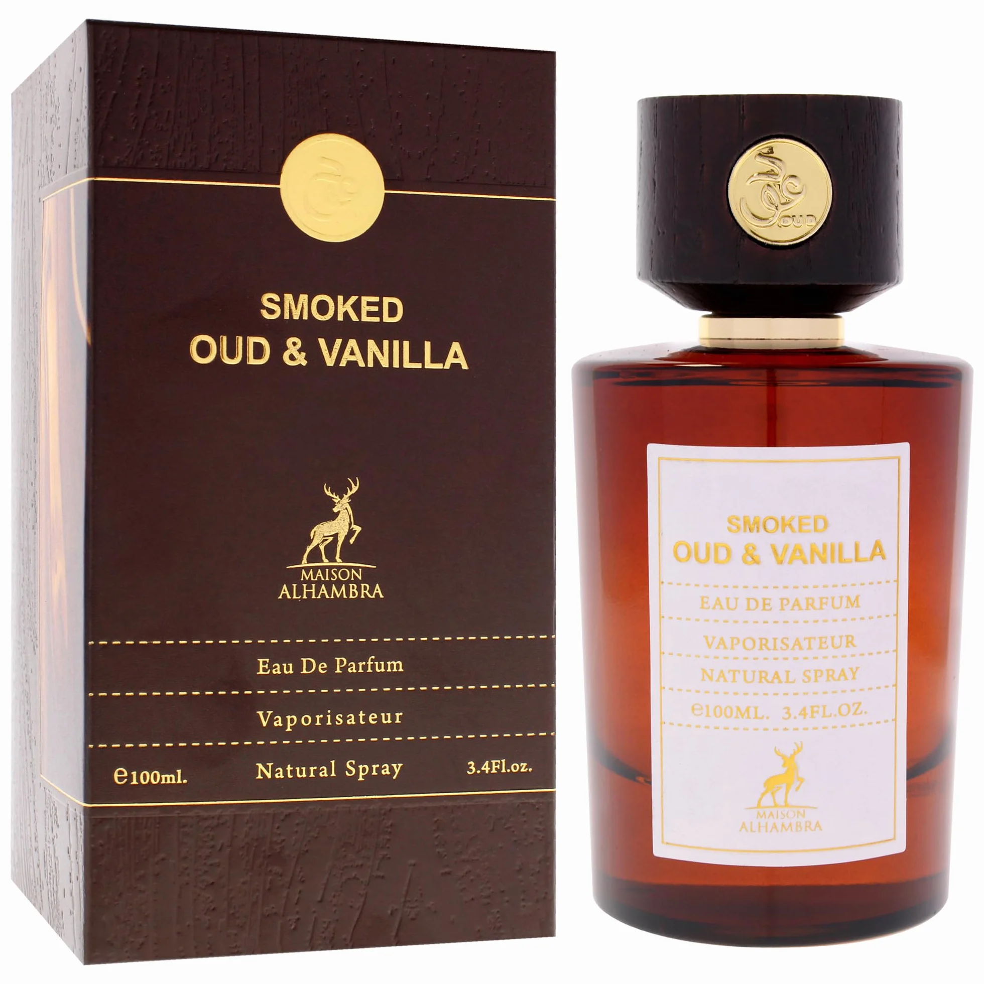 Wędzony oud i wanilia - 100 ml