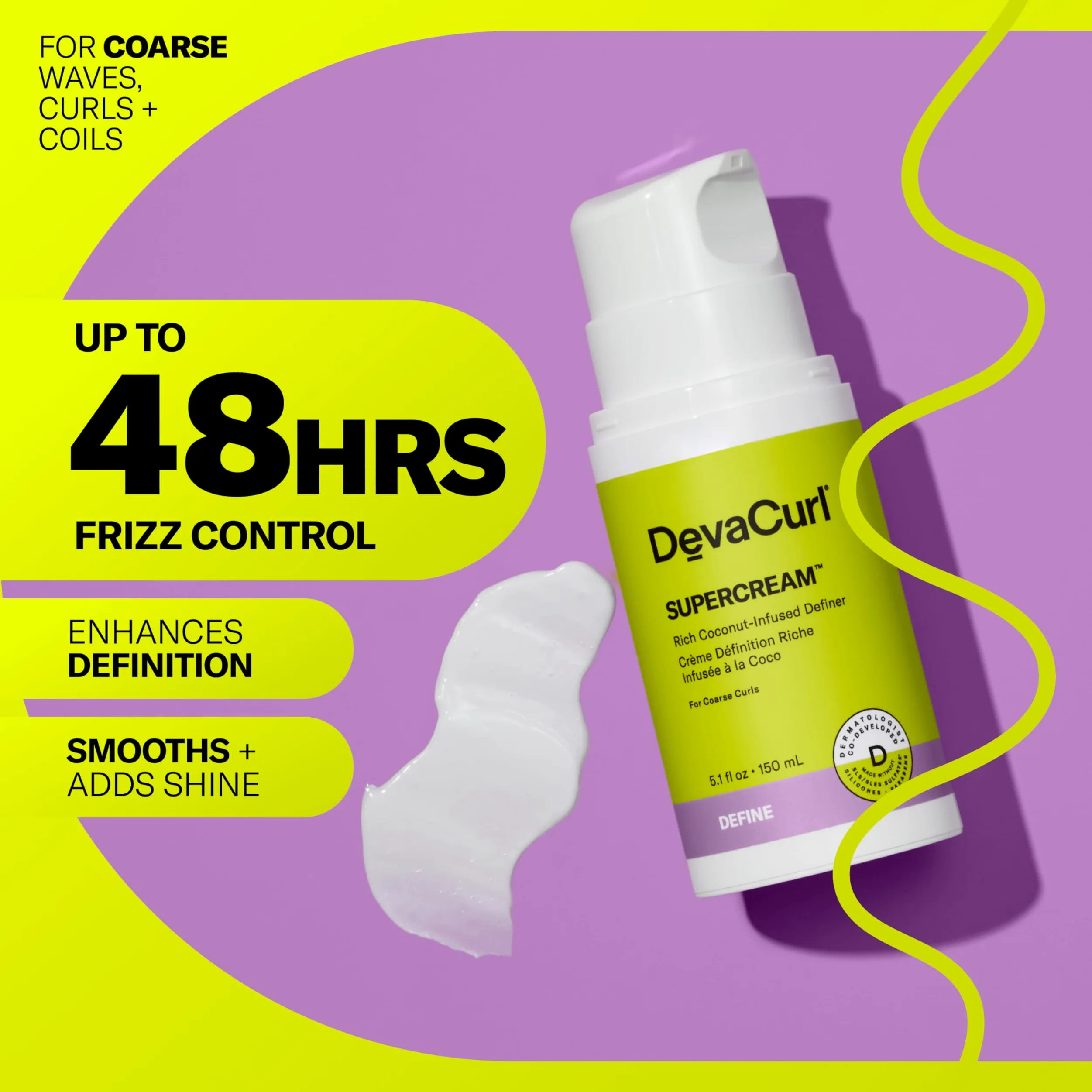 DevaCurl Super Cream-NP For Uni Cream, 145 ml