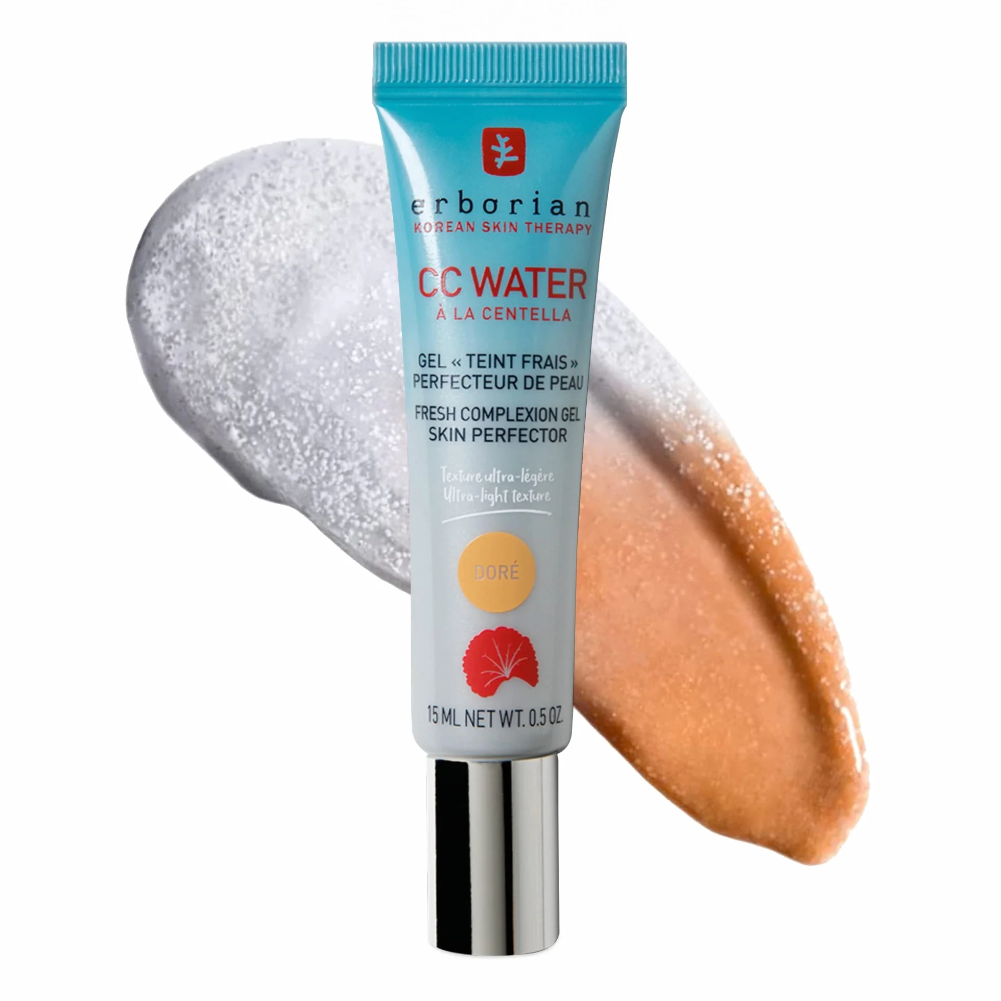 Erborian, CC Water à la Centella żel do poprawy cery, skóra perfector, 15 ml