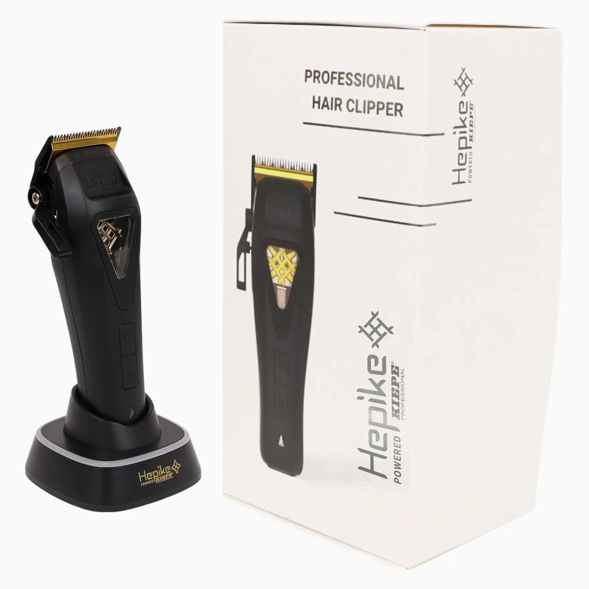 Kiepe Professional Hepike Series 6360 maszynka do strzyżenia włosów – profesjonalna maszynka do strzyżenia włosów z wytrzymałymi stalowymi ostrzami do precyzyjnego cięcia i wygodnej pracy