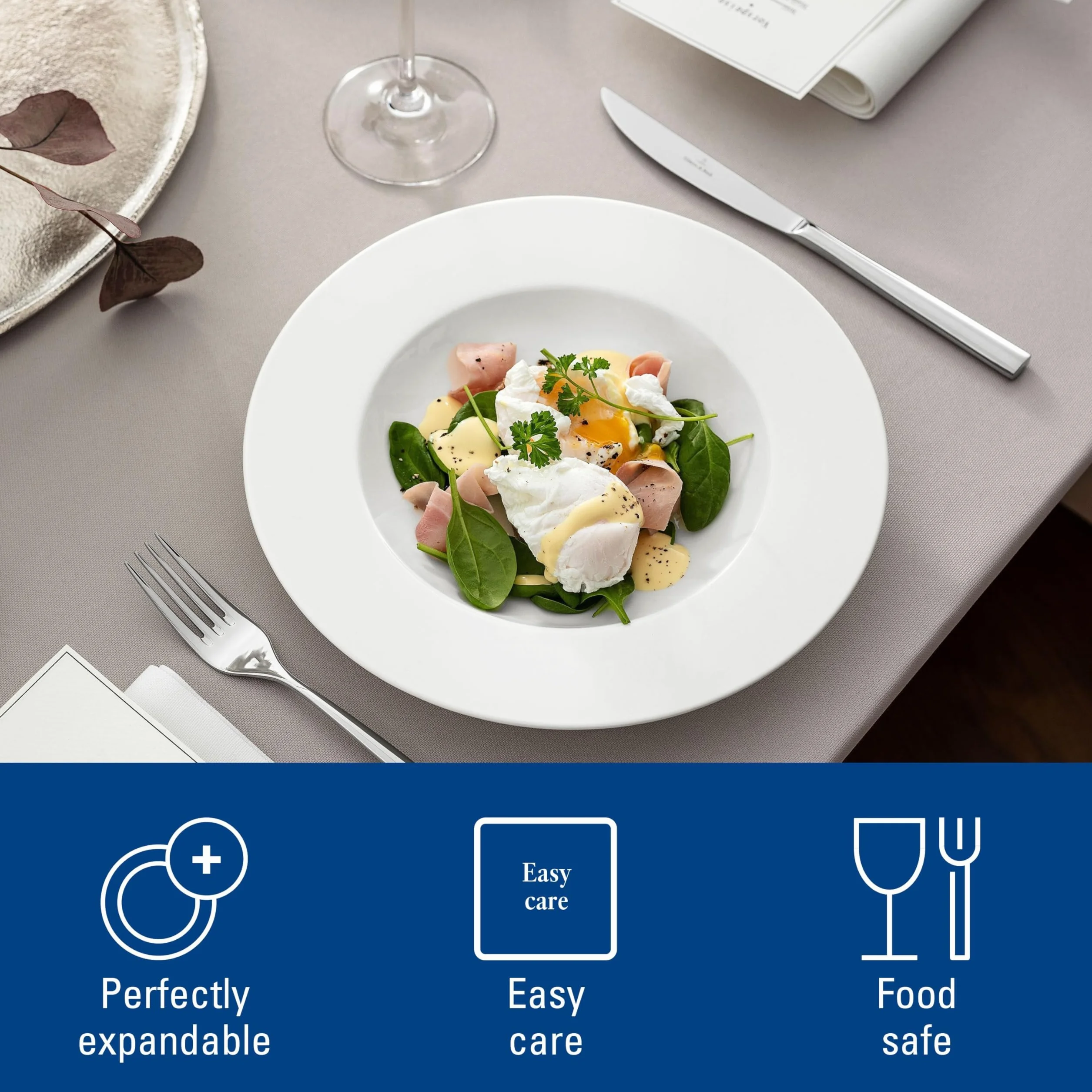 Villeroy & Boch Talerz Obiadowy Do Zupy Królewskiej 24 cm Porcelana