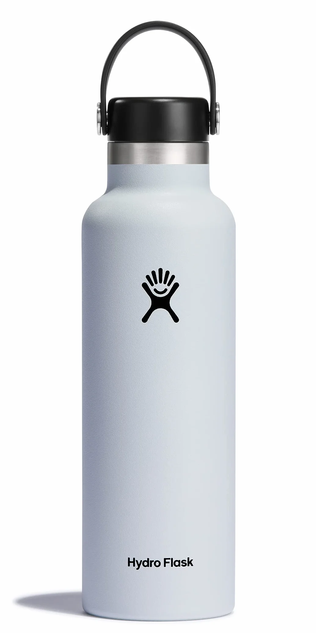 HYDRO FLASK Butelka na wodę 621 ml 21 oz Izolowana próżniowo stal nierdzewna Szczelna zakrętka Flex Bez BPA Standardowy gwint Biały