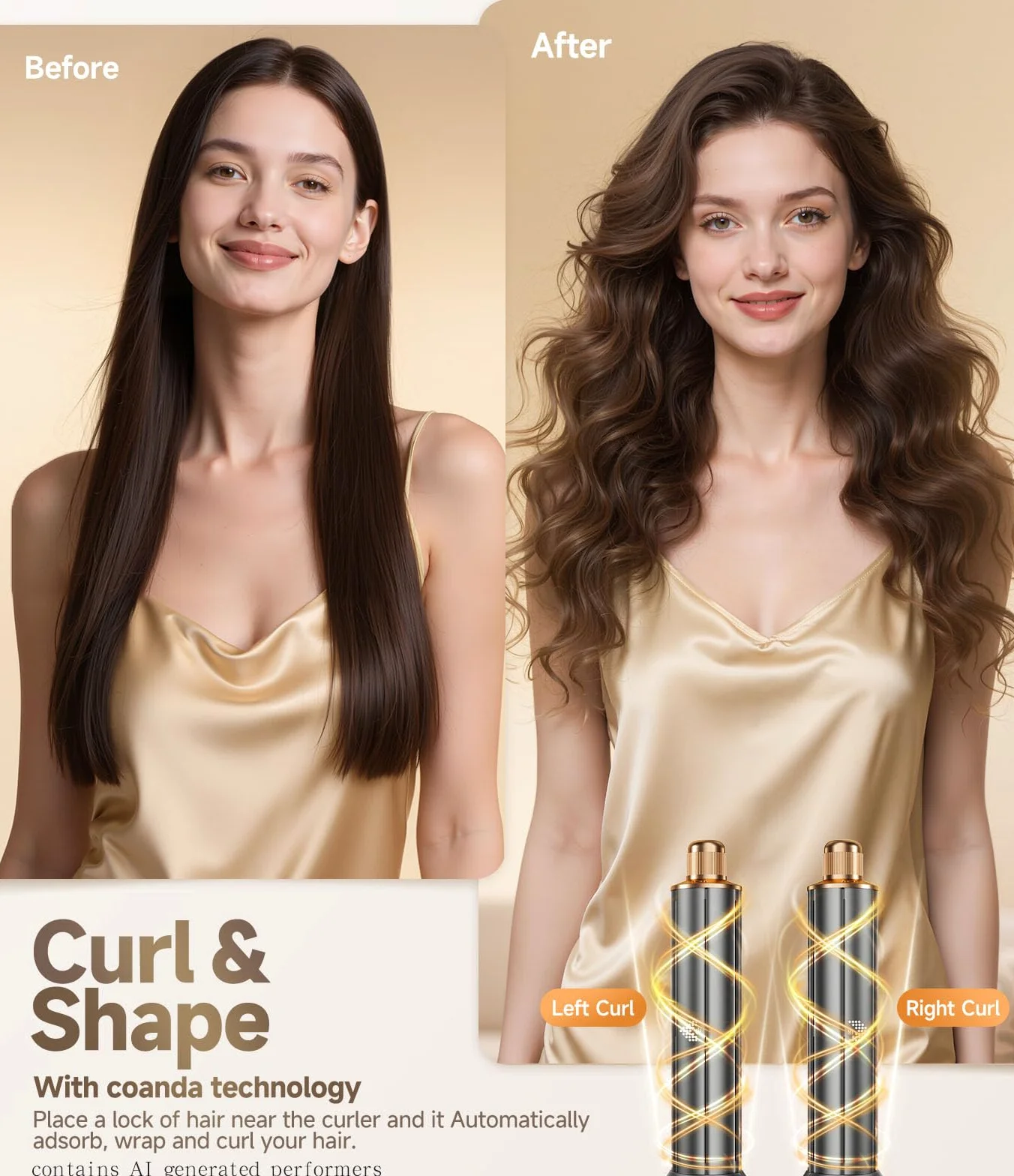 Dryhsip Styler do Włosów 8 w 1,Szczotka do Gorącego，Urządzenie do Stylizacji Włosów,Suszarko-lokówka,Suszarka do Prostowania,Odpowiednia do Wszystkich Długości Włosów Blowout Styles