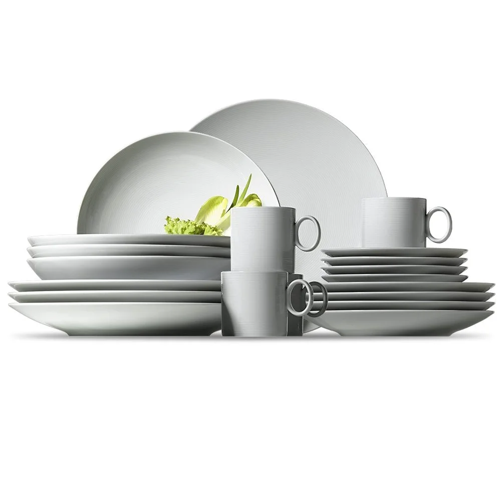 Thomas zestaw promocyjny 2 x Loft by Rosenthal biały zestaw A-Kaffeet.2-częściowy 11900-80001-18843 i gratis 1 produkt do pielęgnacji ciała Trinitae