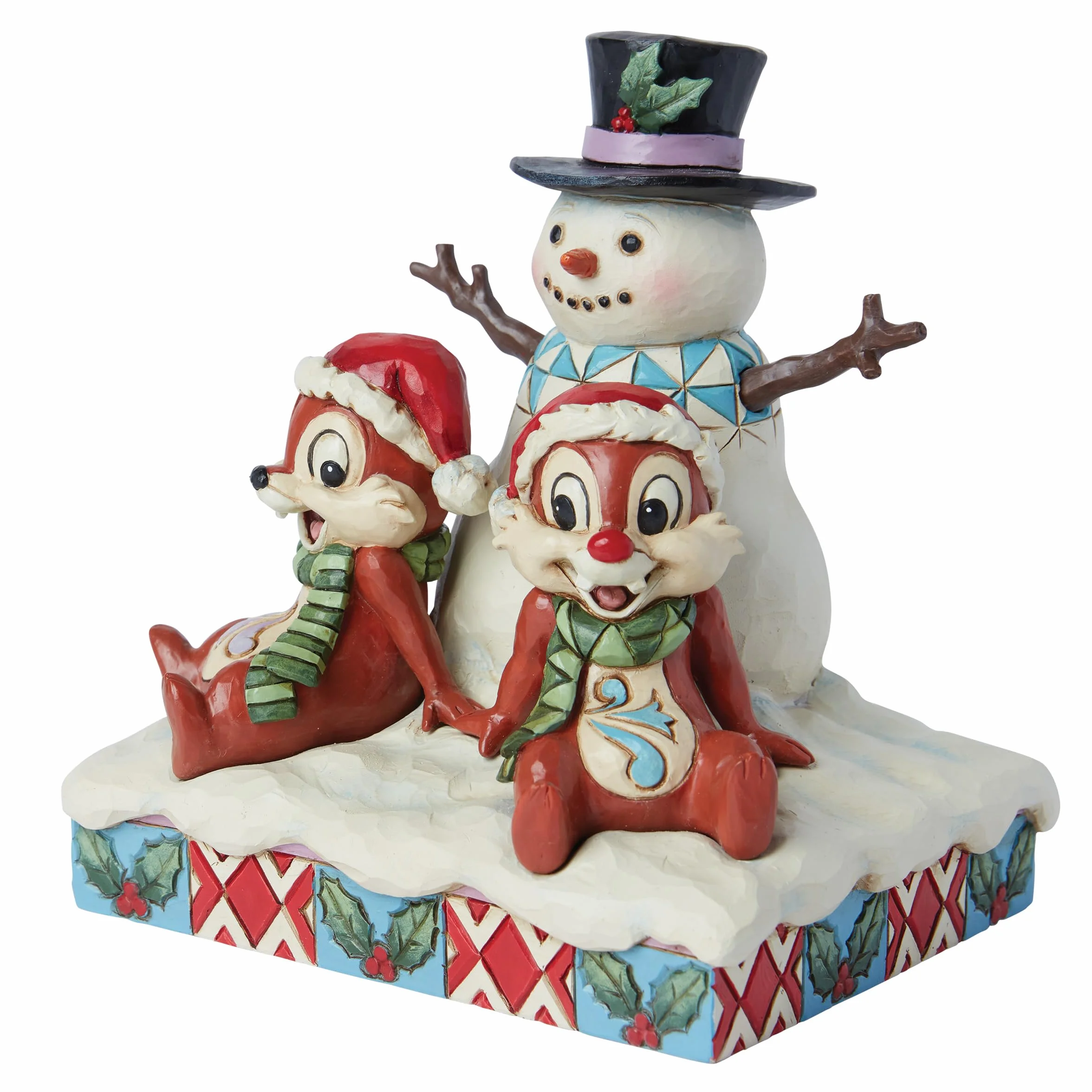 Enesco Figurka bałwana Jim Shore Chip & Dale