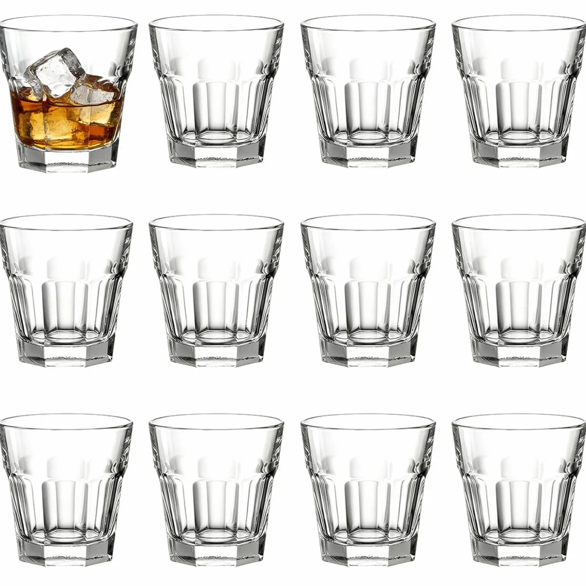 Plastikowe kieliszki do alkoholu 3,5 cl 35 ml do shotów, przezroczyste, wielokrotnego użytku