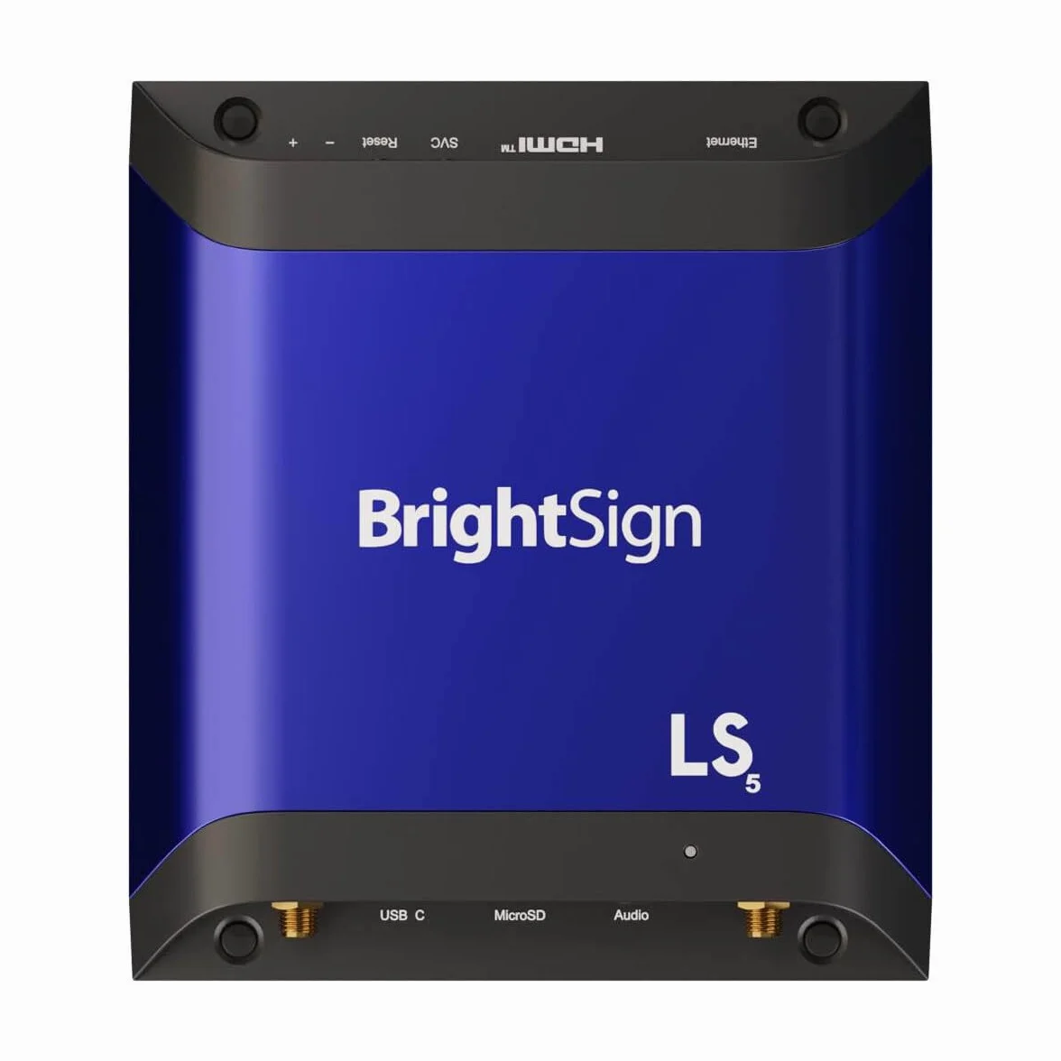 Brightsign LS425 H.265, Full HD i wideo 4k, HTML5, grafika i dźwięk cyfrowy, wyjście HDMI, idealne do zapętlania wideo, prostych widżetów HTML5 i animacji oraz wrażeń z pojedynczego ekranu dotykowego