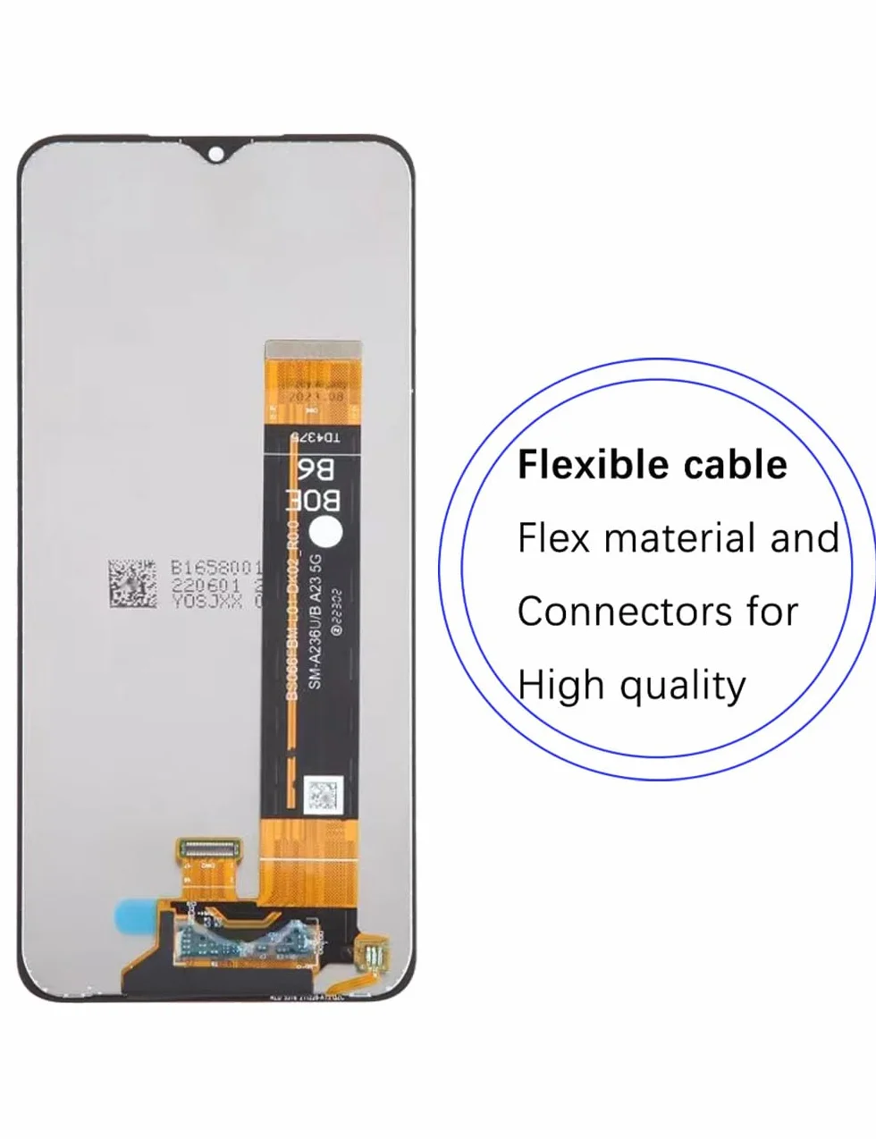 Oryginalny zamiennik wyświetlacza do Samsung Galaxy A23 5G ekran LCD, A236U A236B A236E ekran LCD wyświetlacz dotykowy digitizer zestaw części naprawczych