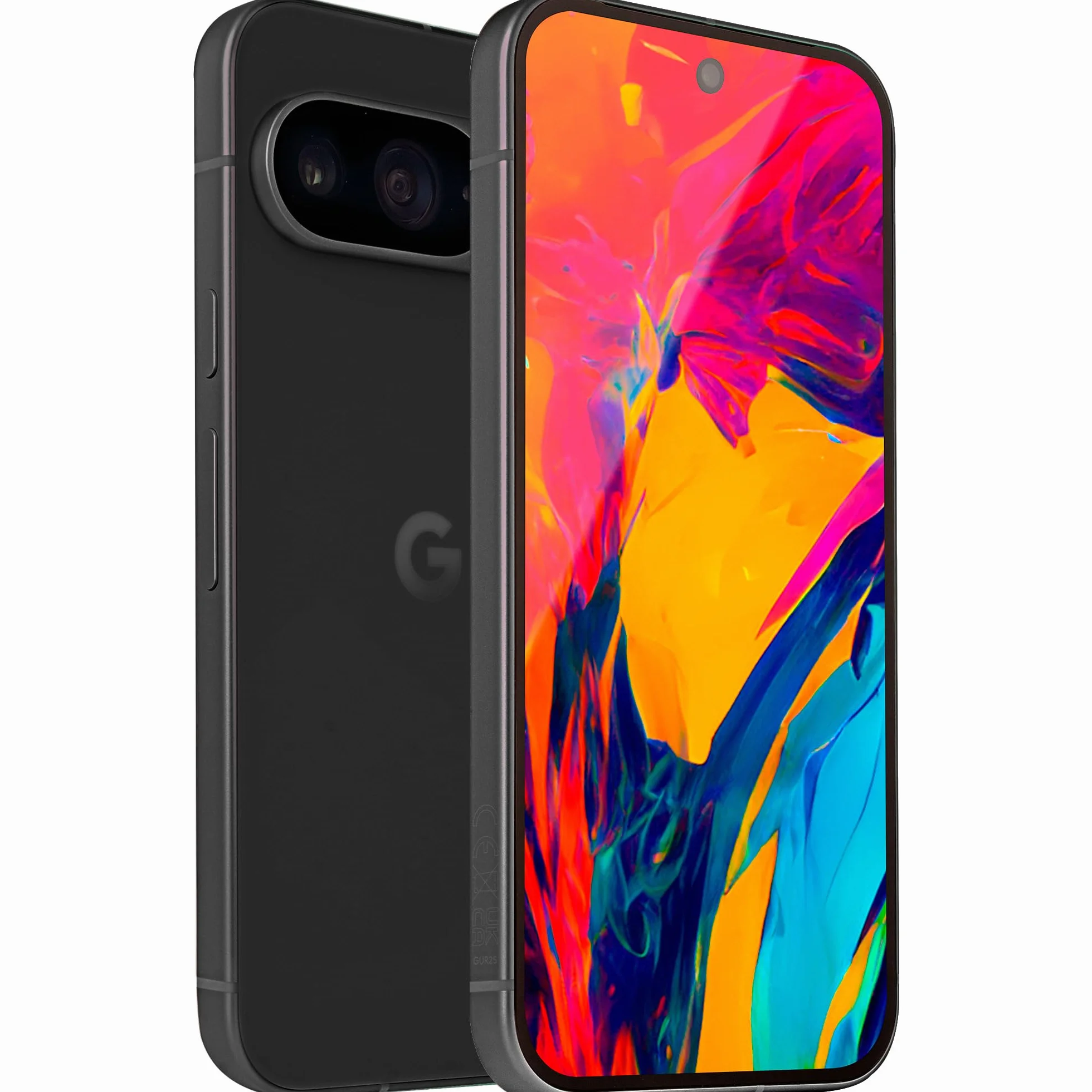 Google Pixel 9 - 5G Smartphone - Dual-SIM - RAM 12 GB / Interner Speicher 256 GB - OLED-Display - 6.3" - 2424 x 1080 Pixel (120 Hz) - 2 x Rückkamera 50 MP, 48 MP - front camera 10,5 MP - Obsidian