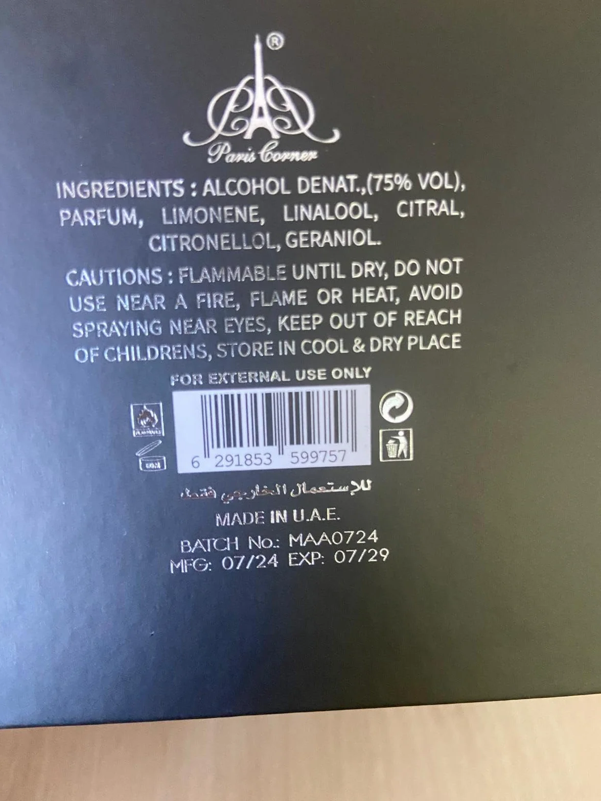 Pendora Mawj Appletini woda perfumowana 100 ml owocowa