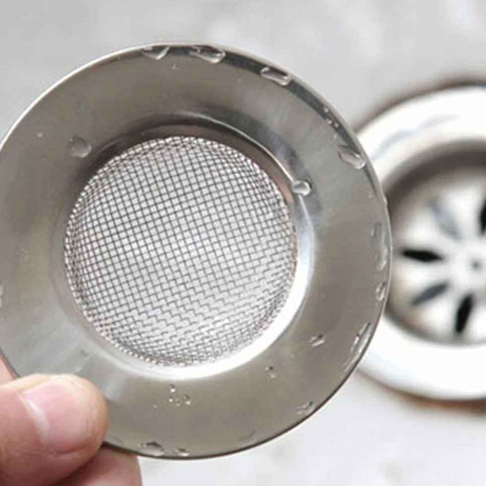 TRIXES Sitko do zlewu pod prysznic Stal nierdzewna Filtr odpływowy 7,6 cm