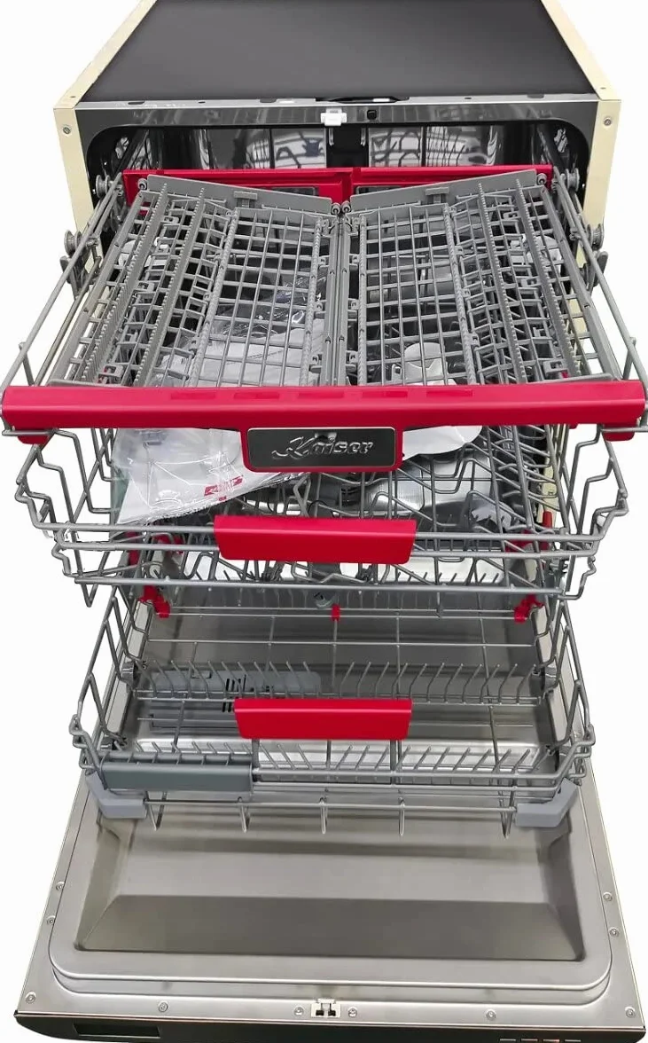 Kaiser Empire S 60 U 88 XL ElfEm, wbudowana retro zmywarka 60 cm, ECO zmywarka podblatowa