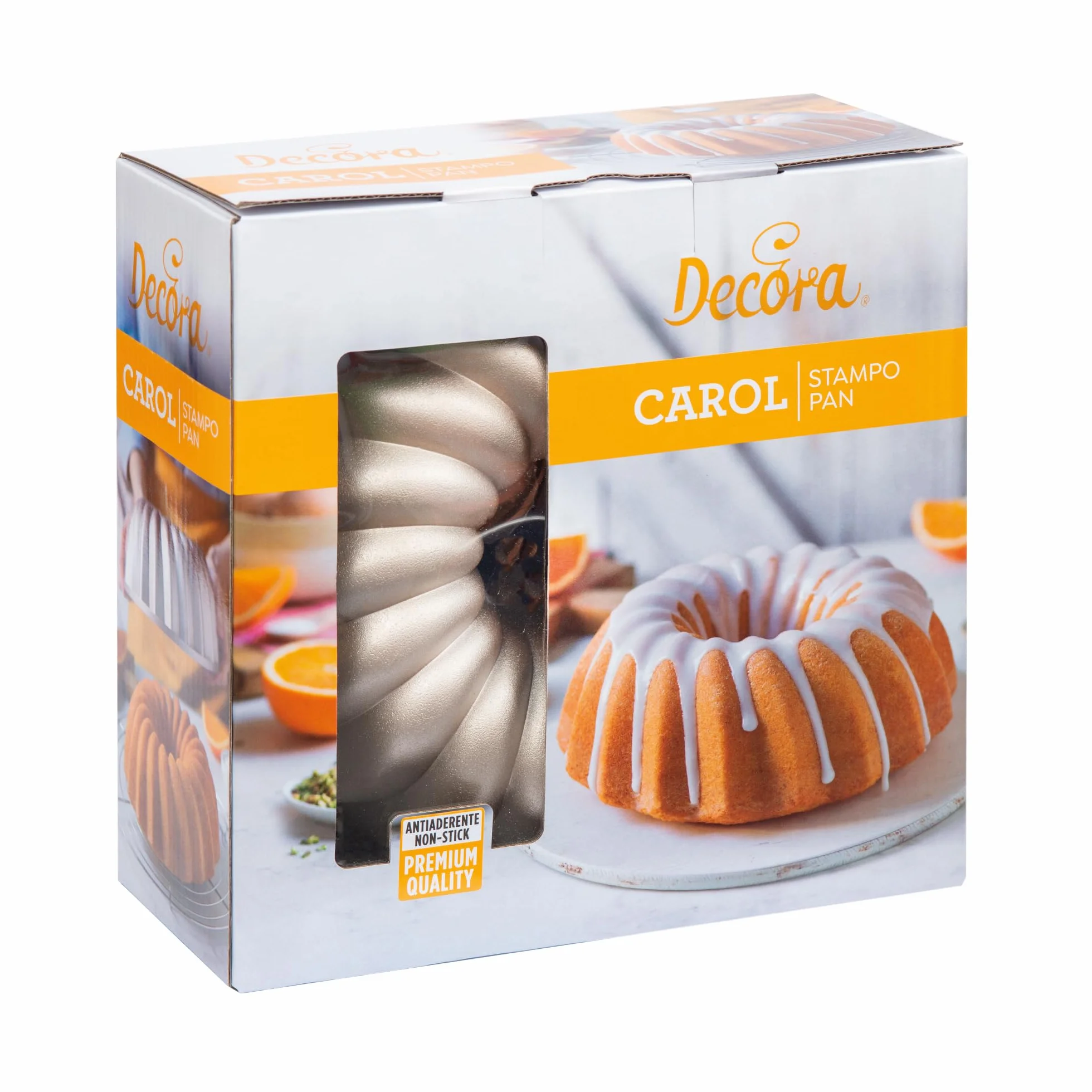 Decora Carol nieprzywierająca forma do pieczenia Ø 24 x 10 h, aluminium