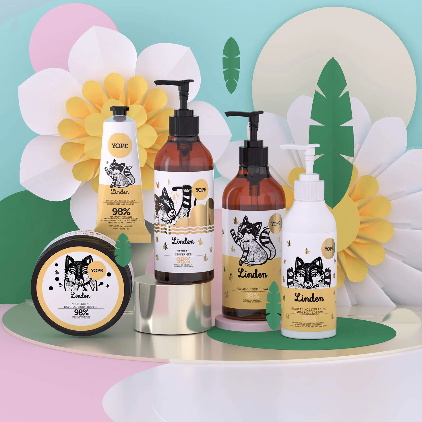 YOPE Mydło w płynie | 500 ml | naturalne mydło do rąk | do bardzo suchych rąk natychmiast | 98% z naturalnych składników | wegańskie | bez SLS i parabenów | bez okrucieństwa | PAO