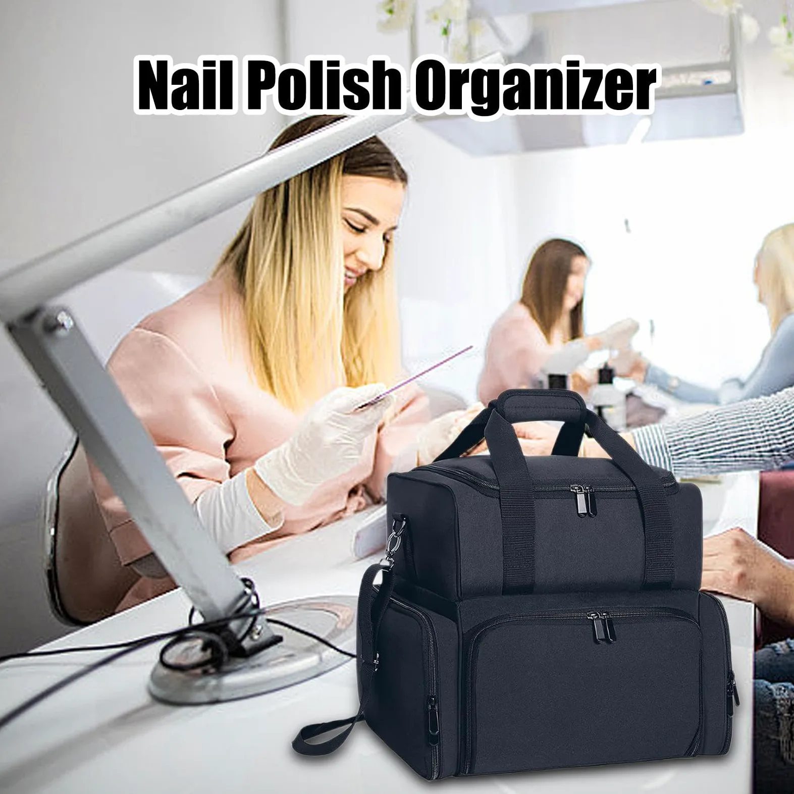 Organizer na lakier do paznokci, torba na kosmetyki do paznokci