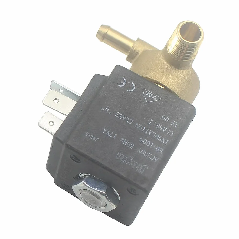Jiayin JYZ-5 G1/8" 4 mm Elektromagnetyczny Zawór Wodny Kompatybilny z VAPORELLA