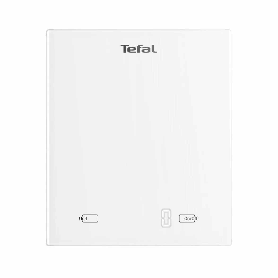 Tefal Essential waga kuchenna 5 kg BC5504V0, jednostki g/kg/ml lb/oz, funkcja tary, biała