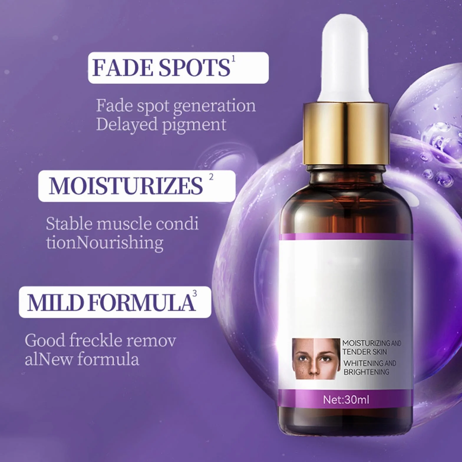 2 szt. x 30 ml niacynamidowe serum do twarzy, kwas hialuronowy przeciwzmarszczkowy, przeciwstarzeniowe i przeciwstarzeniowe, idealne jako krem pod oczy i Dermaroller, organiczny, wegański serum7-8