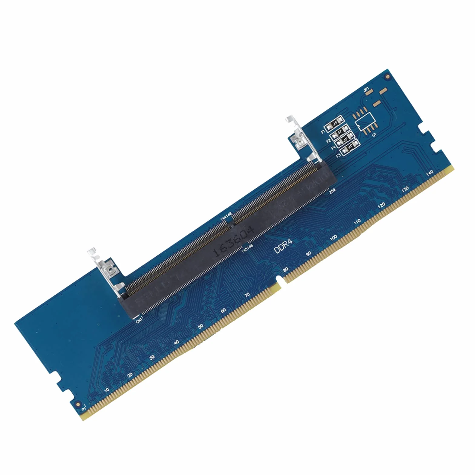 Przenośny Adapter Konwertera Pamięci RAM DDR4 SO DIMM na DIMM, Zabezpieczenie Nadprądowe, Trwały, Profesjonalny Wybór do Adapterów Pamięci RAM