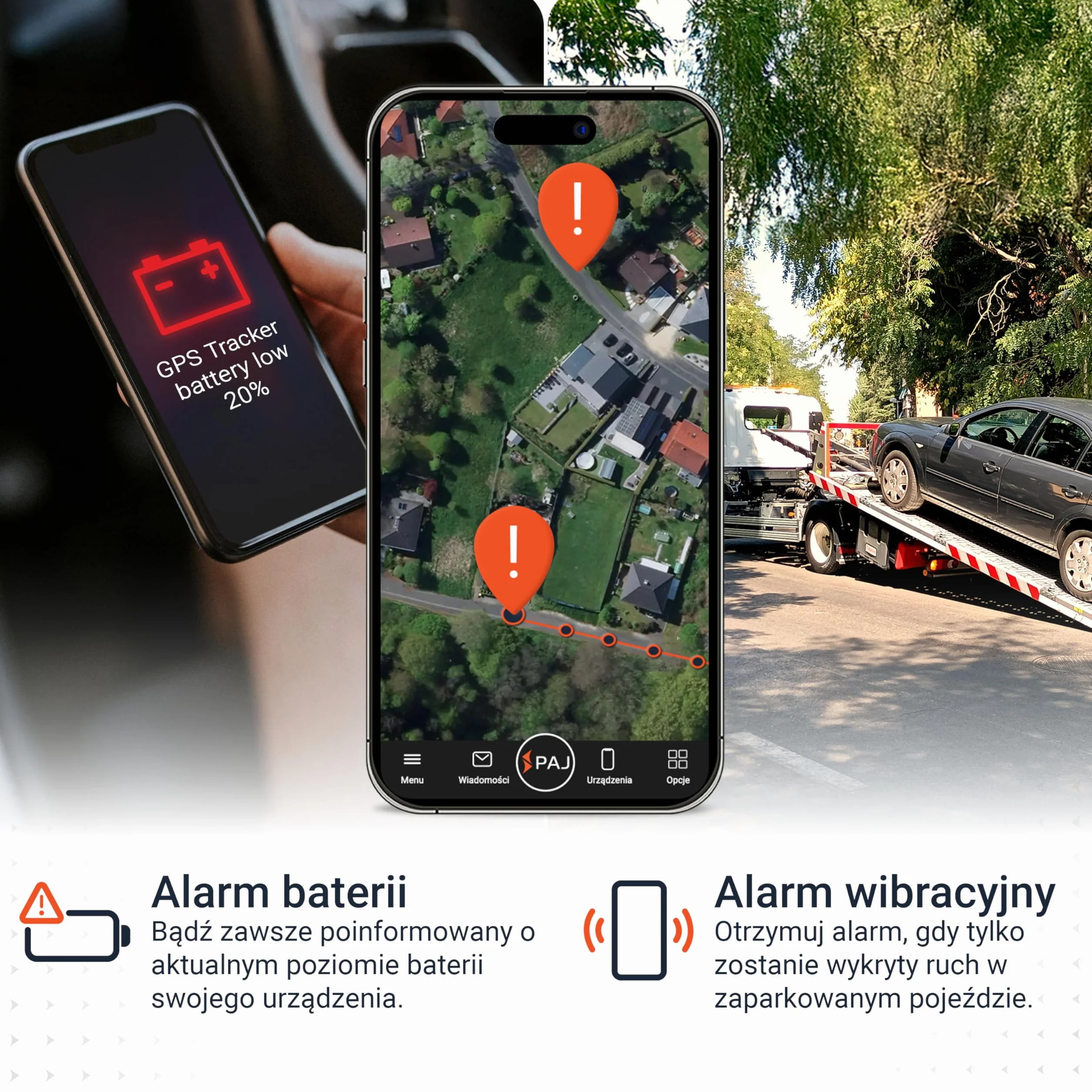 PAJ Power Finder Tracker GPS 4G – Lokalizator Do Samochodów I Pojazdów Magnetyczny – Bateria 90 Dni (Tryb Czuwania) – Real Time Tracking Geo-Ogrodzenie Powiadomienia Alarm Antykradzieżowy
