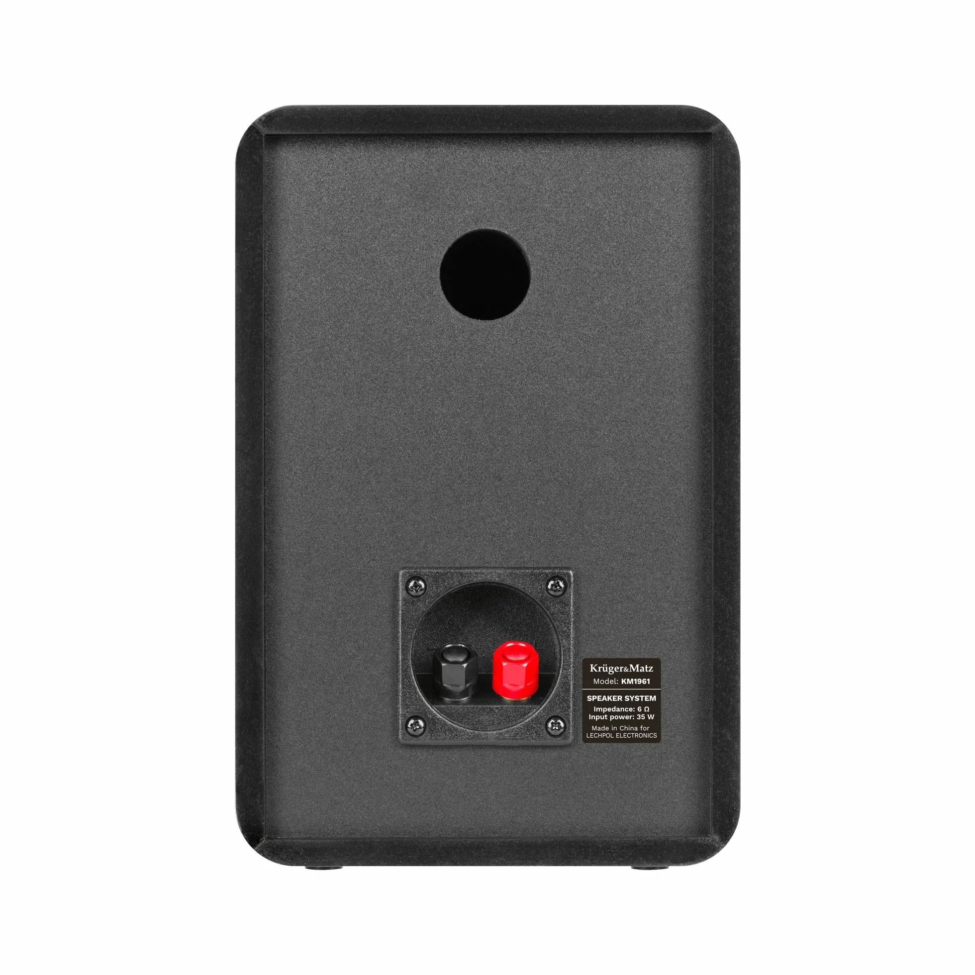 Krüger&Matz Wieża Lampowa 2x30W KM1961 CD, USB, Bluetooth + NFC, radio cyfrowe DAB+, FM, Brązowy