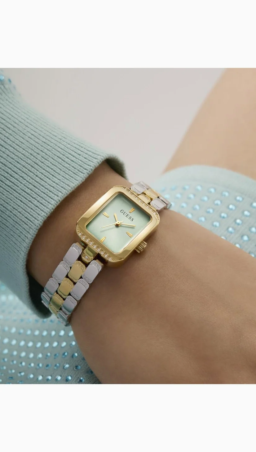 ZEGAREK GUESS - ISLA Kwarcowa / 1 ATM Kolor tarczy: Zielony Rozmiar obudowy: 22,00