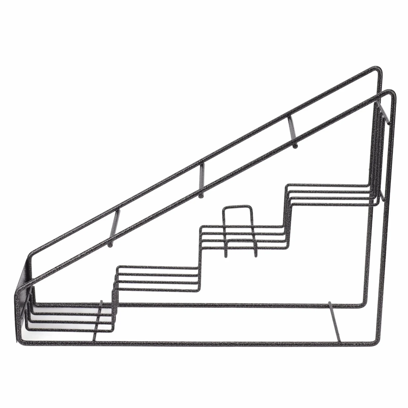 Organizator Syropu Kawy, Stojak Syropowy Syrop Syrop Syrop Stand Mocne ładunek 4 Przedziały Schody ze Stali Nierdzewnej do Organizowania Butelek Syropowych, Butelki do Wina, Butelki z Przyprawami