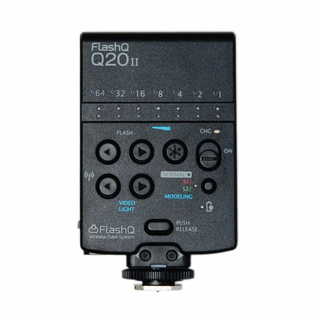 FlashQ Q20 II Lampa błyskowa, czarna