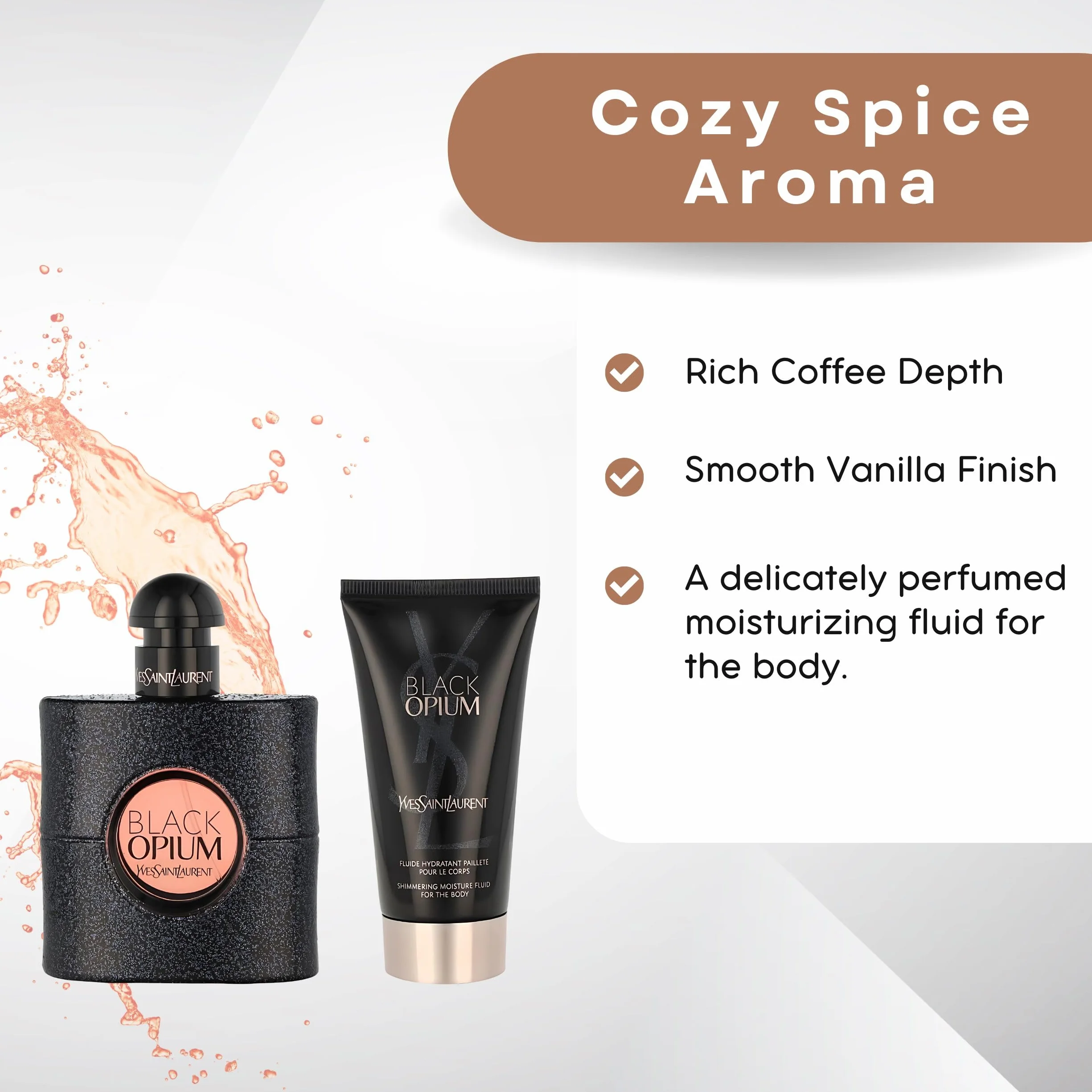 Yves Saint Laurent Black Opium Ep 50 Vp+Ciało 50 Ml
