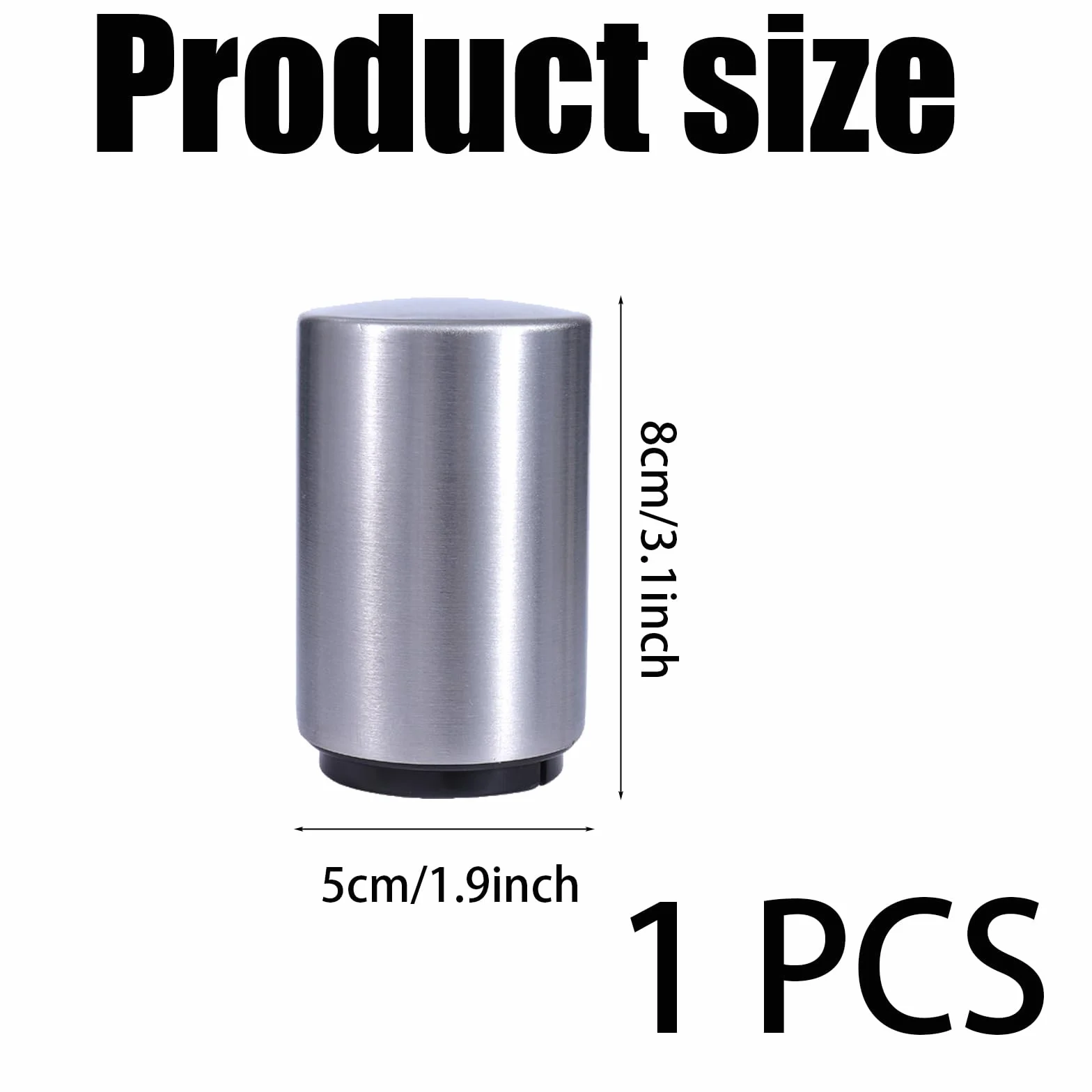 Magnetyczny otwieracz do piwa ze stali nierdzewnej, automatyczny otwieracz do butelek