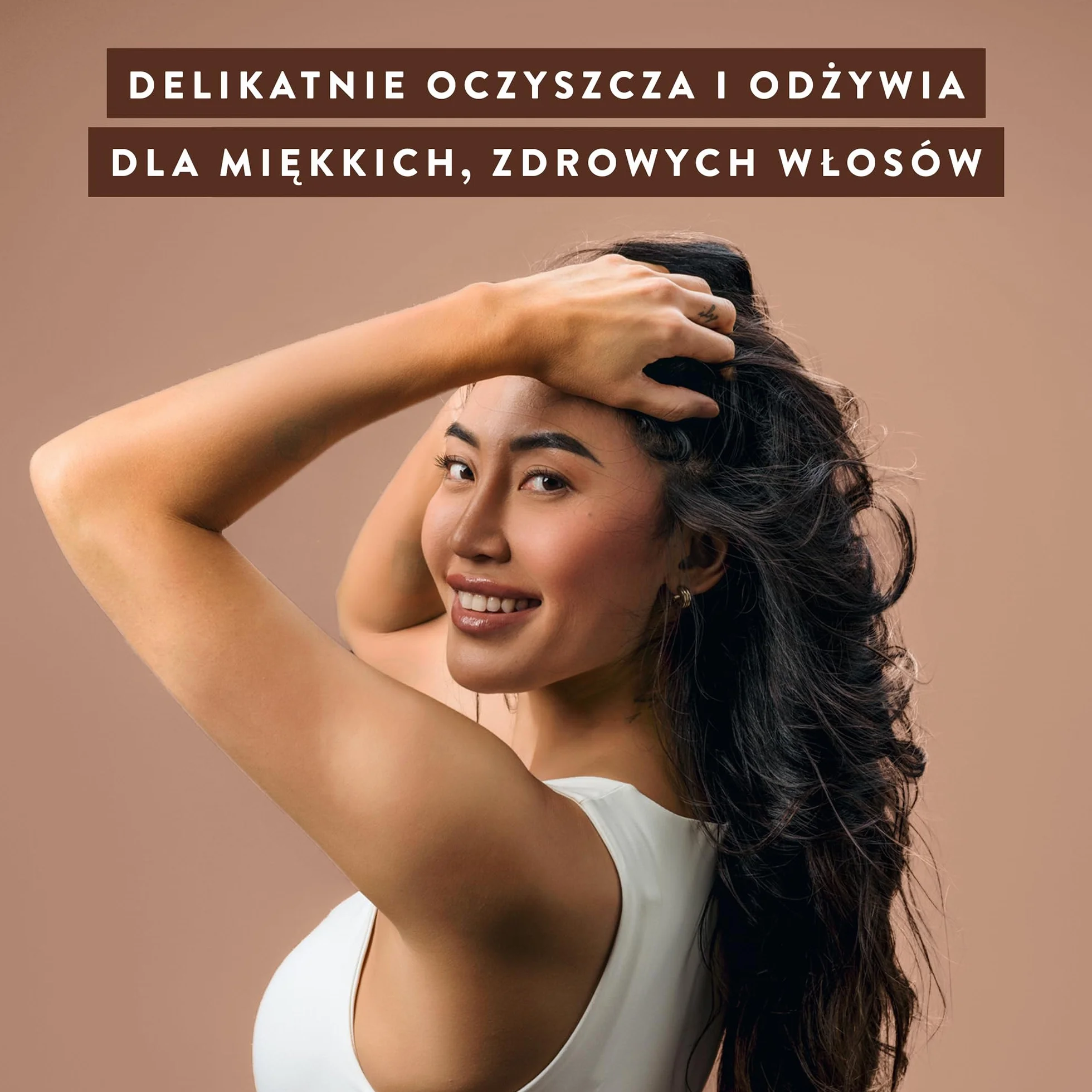 Native szampon dla mężczyzn i kobiet - bez silikonu i sztucznych substancji zapachowych - zapach kokosa i wanilii - szampon nawilżający - nadaje suchym włosom miękkości i zdrowego połysku (487ml)