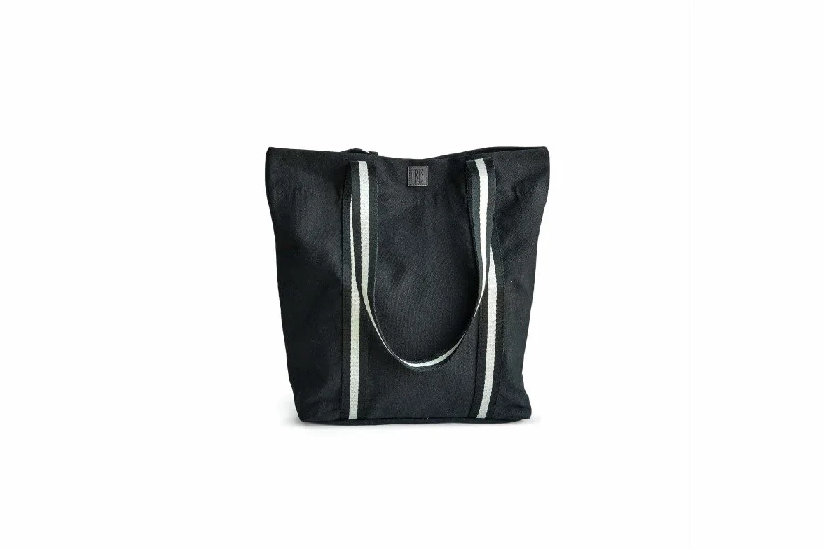 Torba 2 w 1 damska 45,5x15,5x37 cm 15 l wodoodporna poliestrowa termiczna czarna