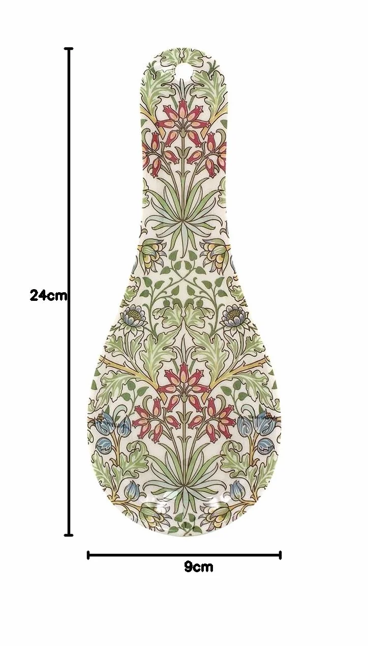 Lesser & Pavey Hyacinth podstawka na łyżki do kuchni i domu, piękny brytyjski uchwyt na łyżki do akcesoriów kuchennych, odporny na wysokie temperatury stojak na łyżki do wszystkich rodzajów łyżek -