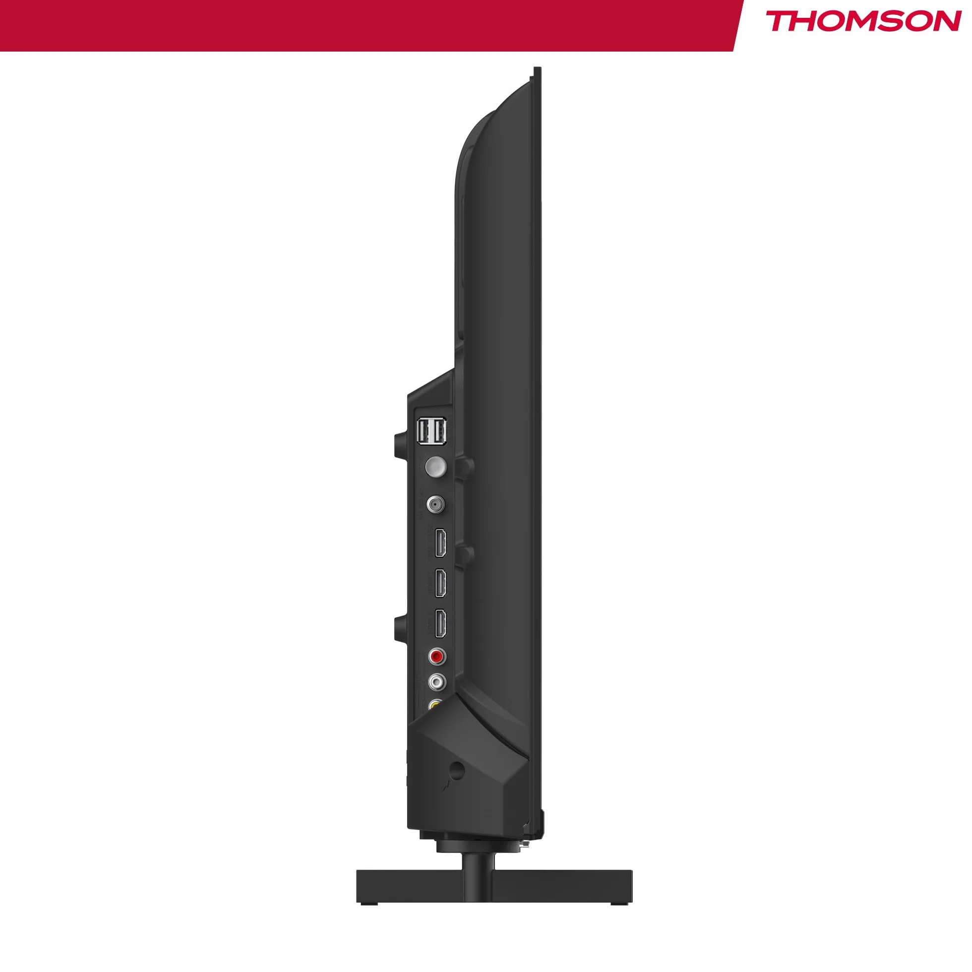 Thomson Telewizor 32 Cale (81 cm) HD Easy TV, Telewizor LED (Non-Smart), Potrójny Tuner (DVB-T/T2/C/S/S2), Dolby Audio, Tryb Hotelowy, Odtwarzacz Multimedialny, Podświetlany Pilot, 3x HDMI - 32HD2S13