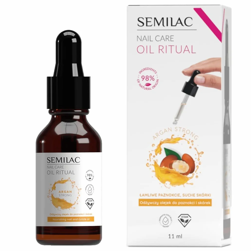 Semilac Oliwka Do Manicure Odżywczy Olejek Do Paznokci I Skórek 11ml