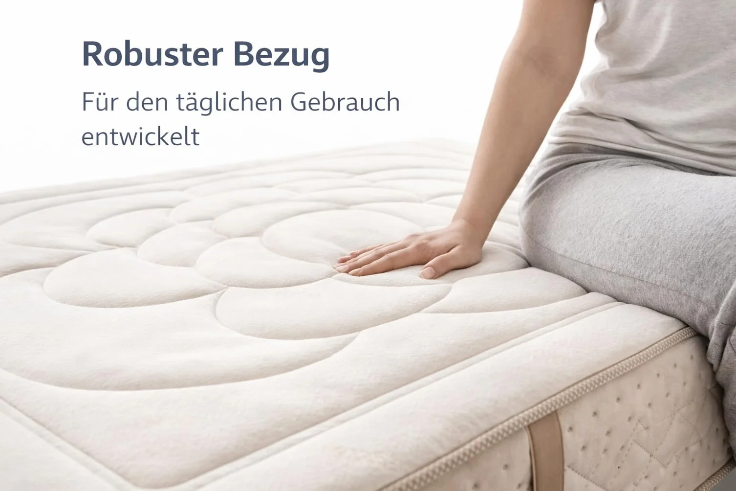 SIMPUR RELAX Materac Dream Repair Premium 200x200 cm 30 cm Wiskoelastyczny 13 stref komfortu Twardy Ortopedyczny Hipoalergiczny