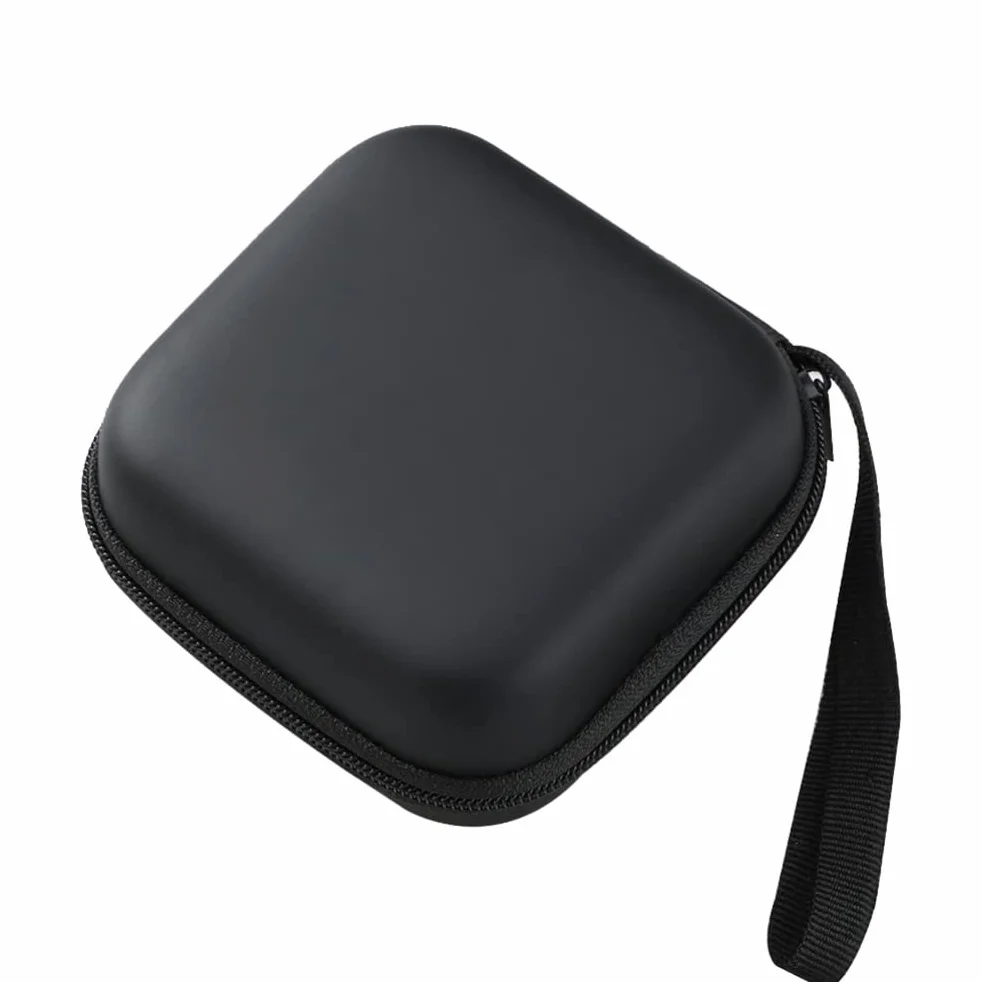 Torba na akcesoria, torba na kabel podróżny, 10 x 10 x 4 cm przenośny kabel do transmisji danych słuchawki kabel do przechowywania danych torba organizacyjna ładowarka torba do przenoszenia